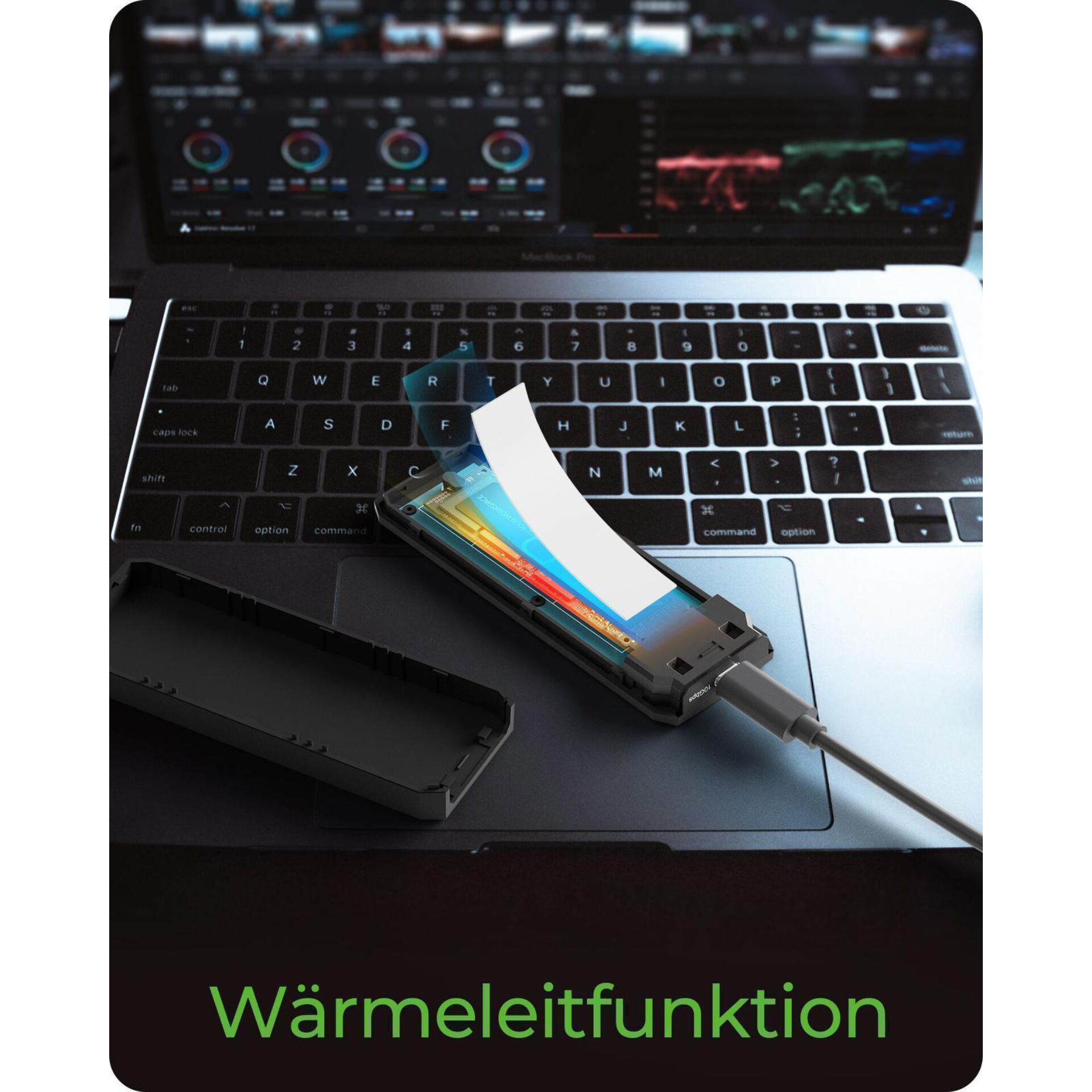 Wärmeleitfunktion, Kartenleser, Laptop, Kabel, Drucksymbol