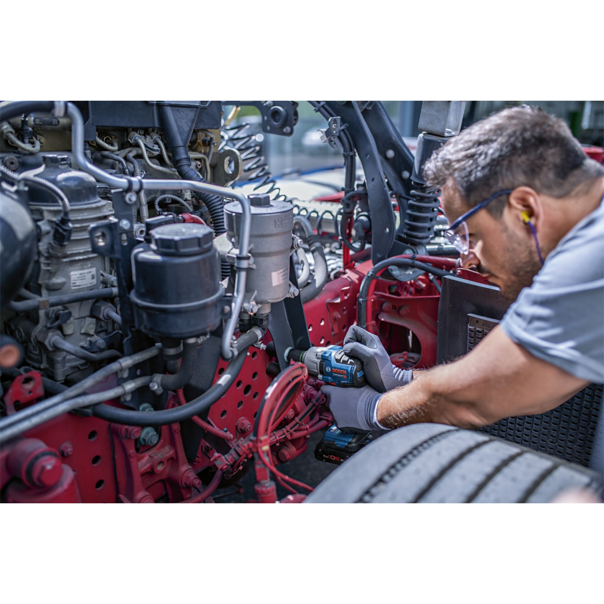 Handschuh, Motor, Mann, Person