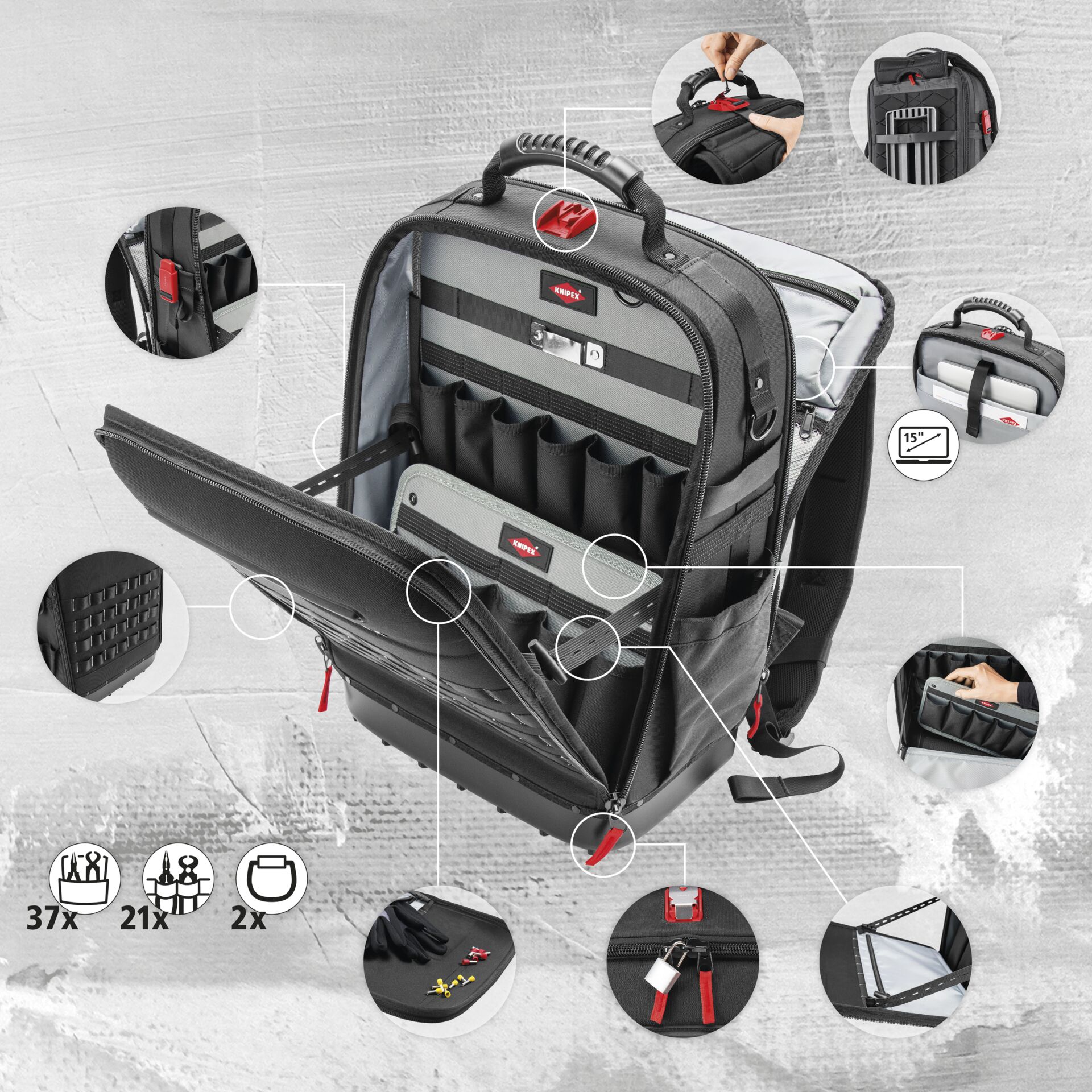 Tasche, Maschine