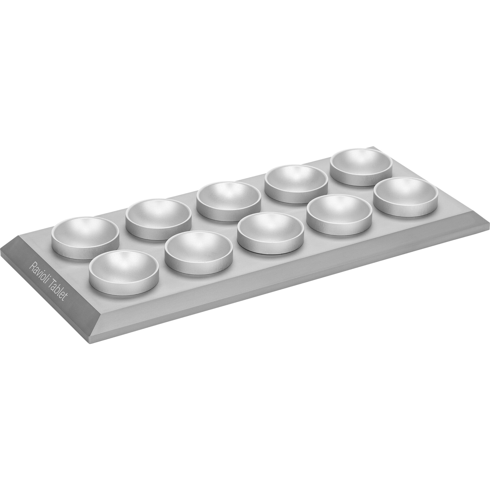 Zubehör, Magnetplatte, Ravioli-Tablett, Küchenzubehör, Silber
