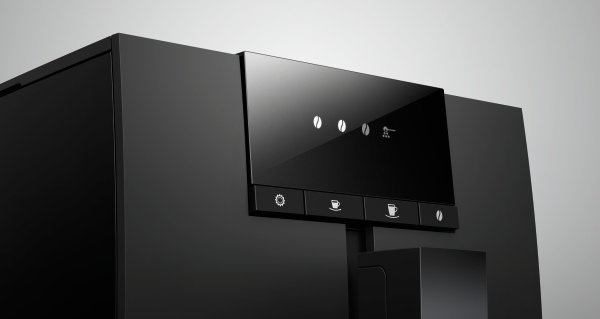 Kaffeemaschine, Kaffeeautomat, Schwarz, Display, Bedienfeld