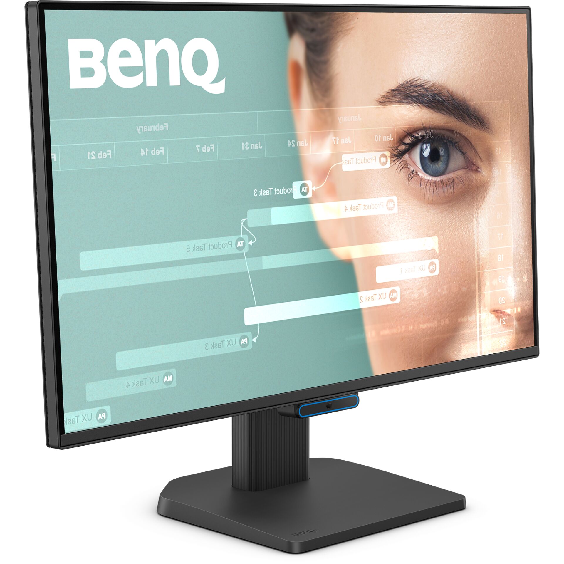 monitor, display, screen, stand, webcam