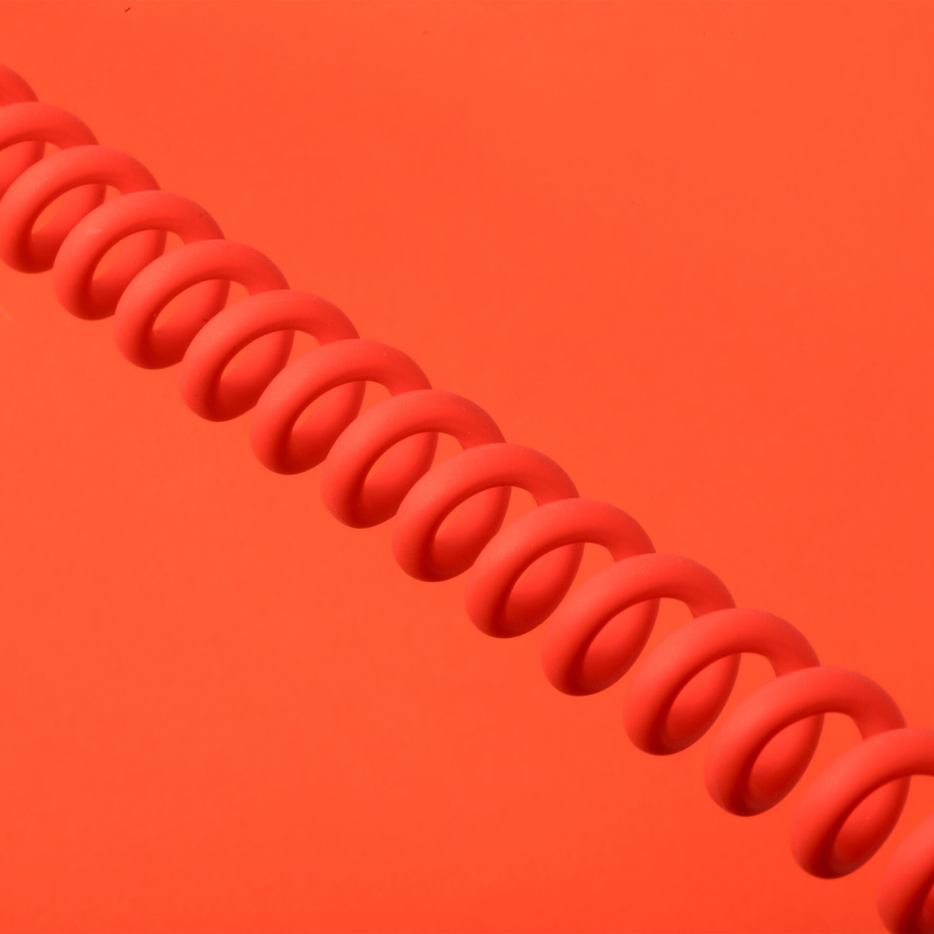 spiral, coil, Kabel, Draht, orange