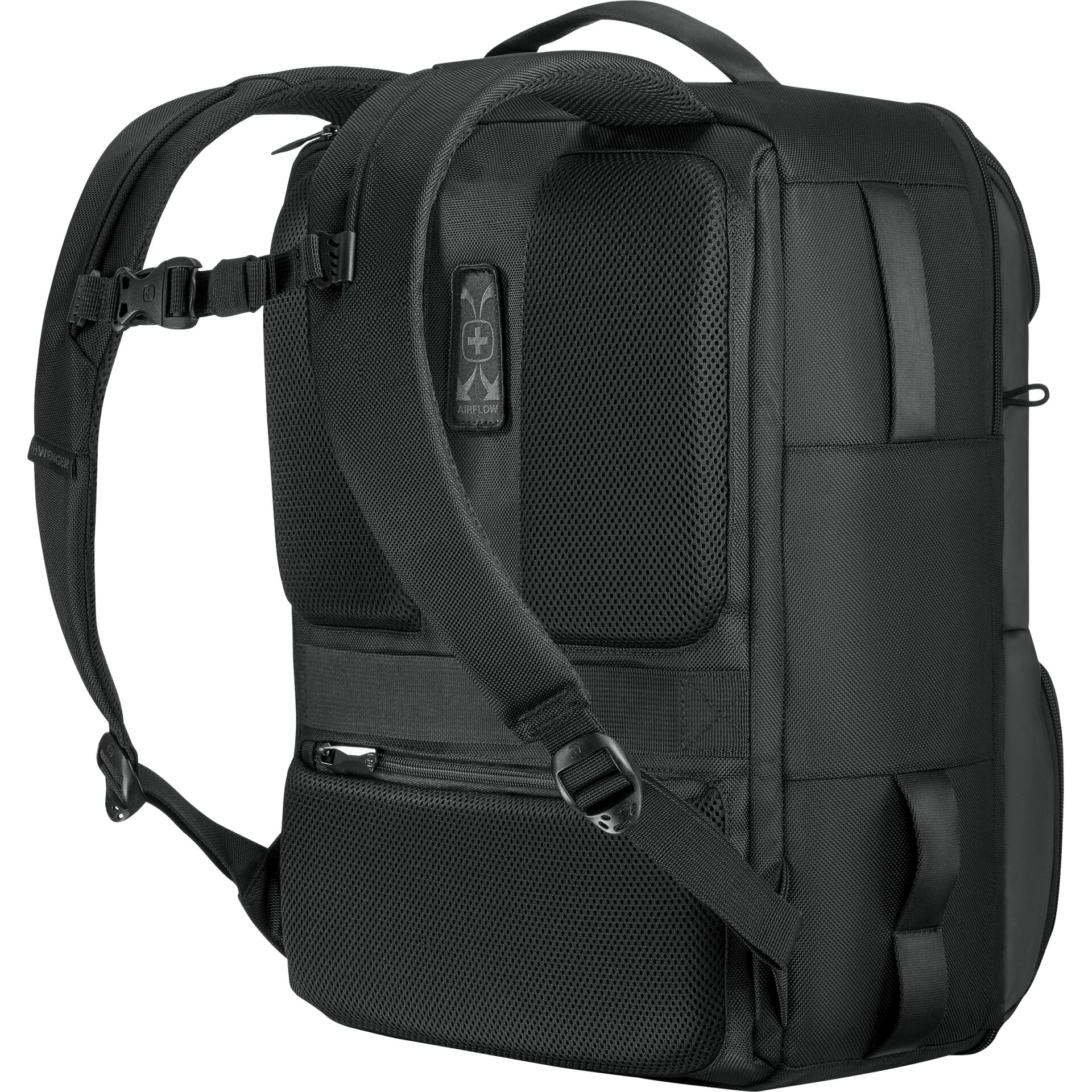 Rucksack, Schultergurt, Netzseitentasche, Laptopfach, Material?