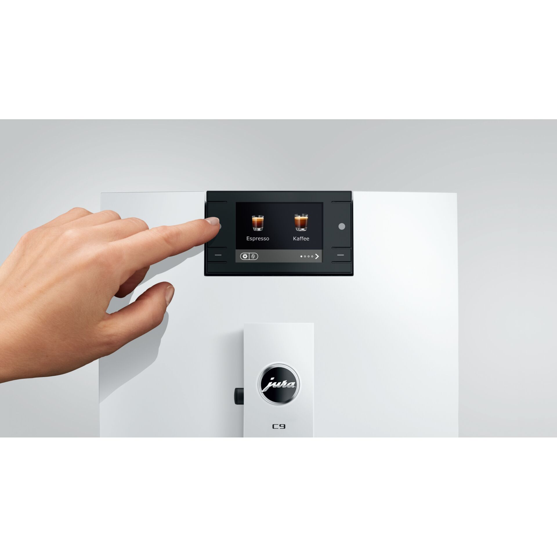 Kaffeemaschine, Kaffeemaschinen-Bedienfeld, Touchscreen, Espresso, Kaffeeautomat