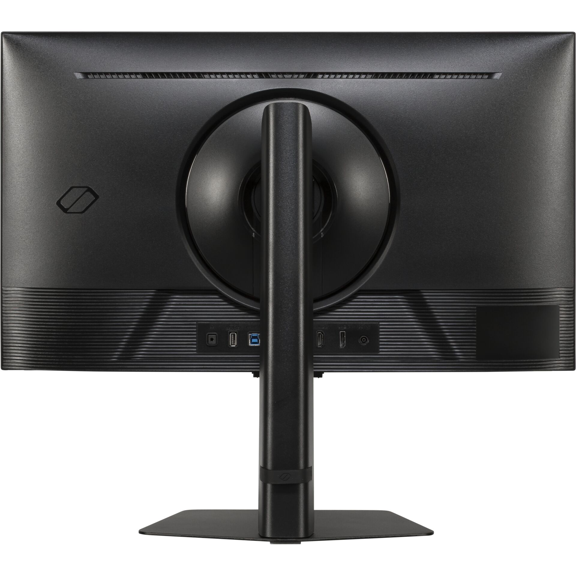 monitor, computer monitor, stativ, rückseite, usb ports