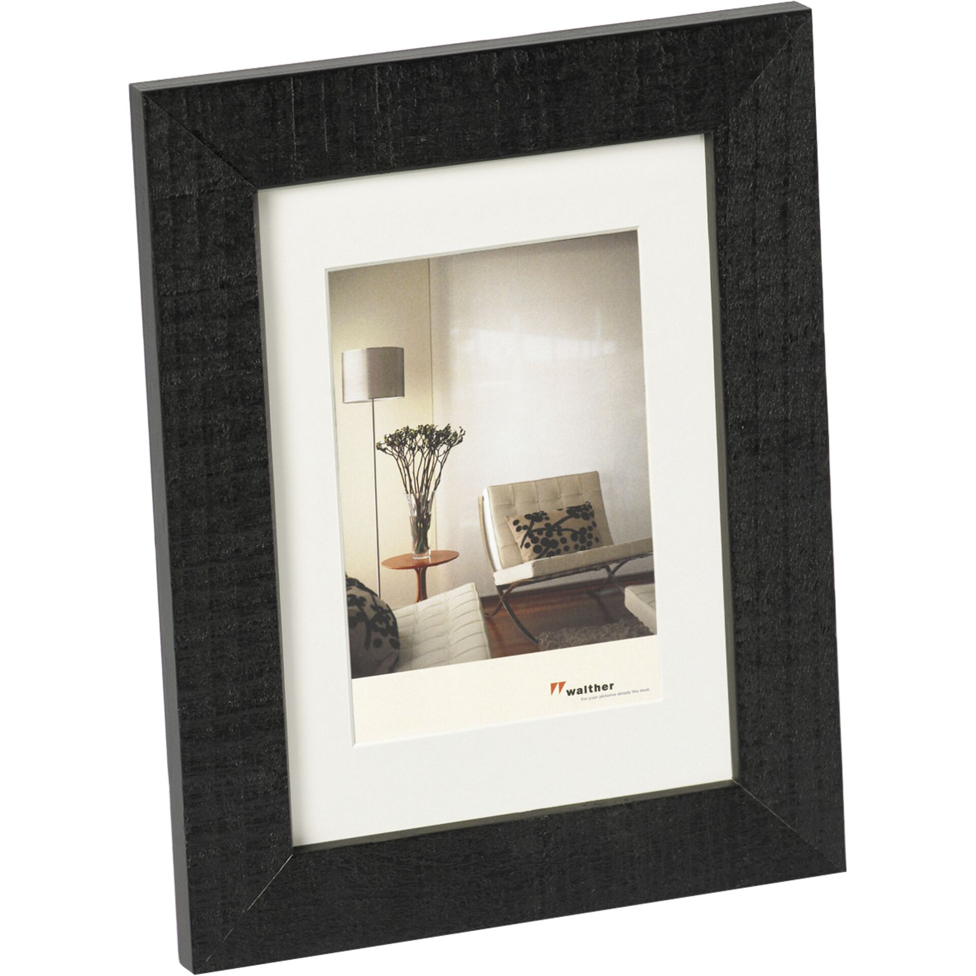 Walther Home               15x20  Holz schwarz              HO520B