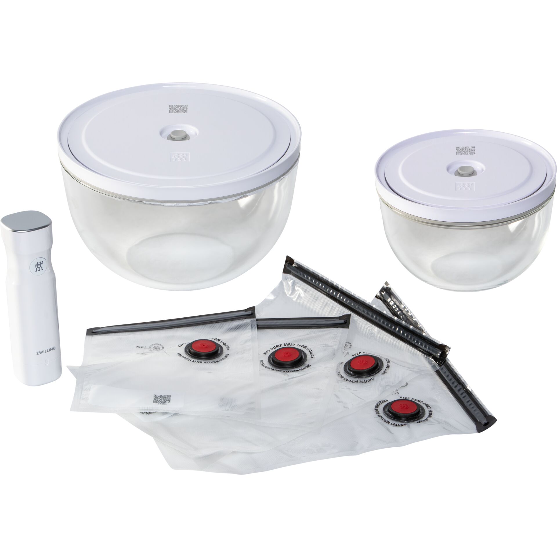 Schüssel-Set, Silikonbeutel, Vakuumversiegelung, Vakuumierer, Zubehör