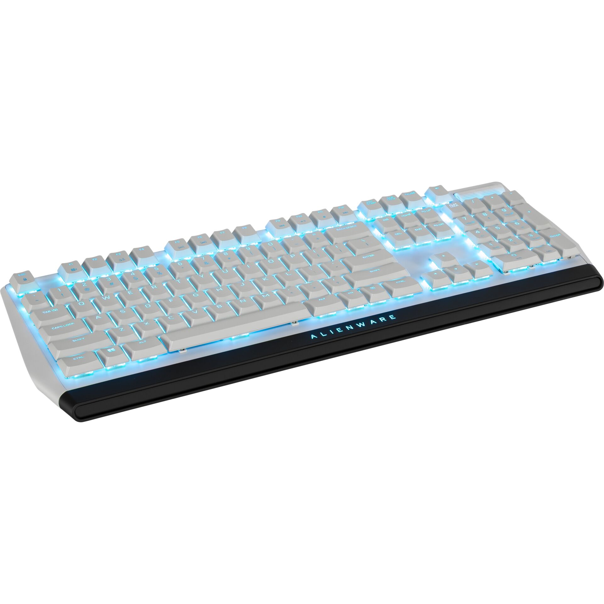 Gaming-Tastatur, RGB-Beleuchtung, mechanische Tastatur, Kabelgebunden, Alienware-Branding