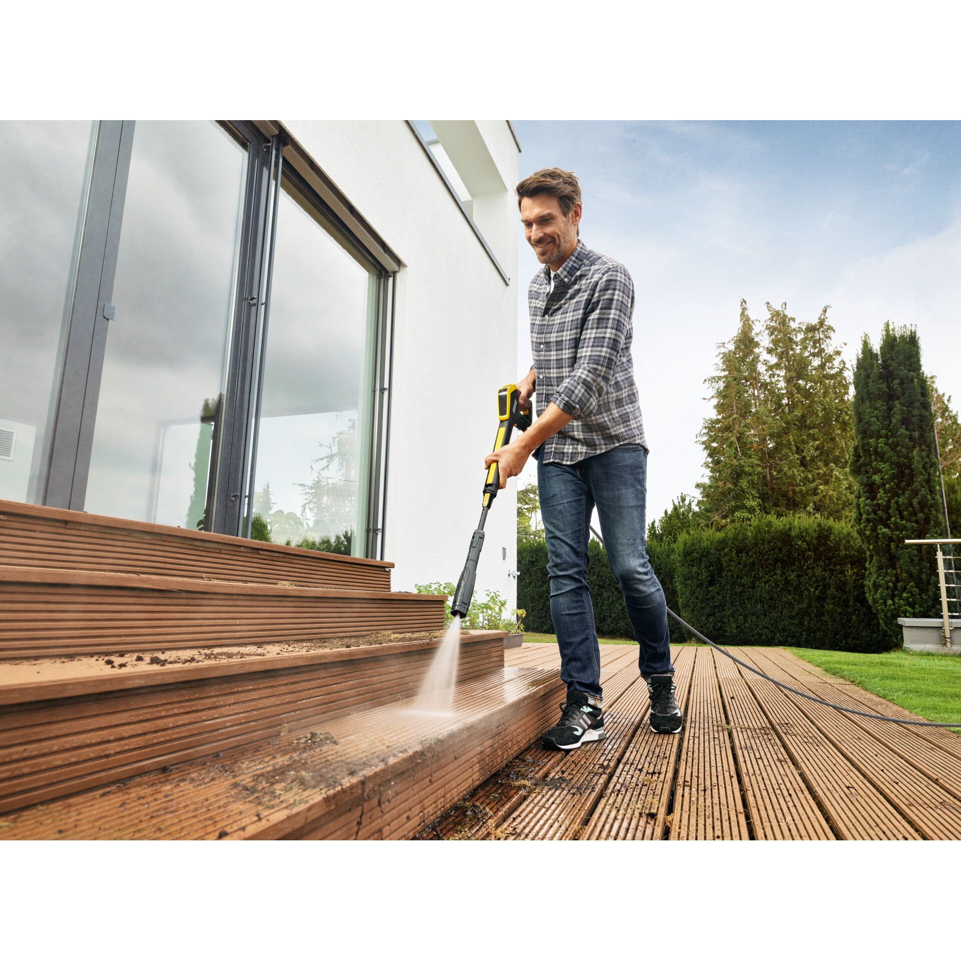 Innenarchitektur, Holz, Erwachsener, Mann, Person