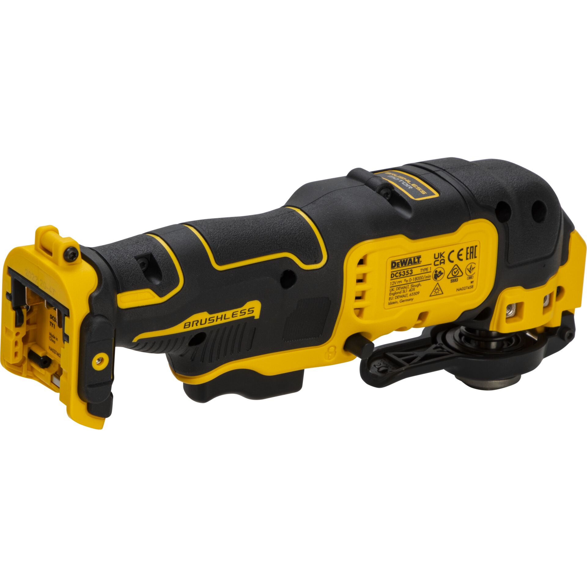 Akku-Stichsäge, Brushless, Gelb/Schwarz, 2-Gang, Werkzeug, Stichsäge, Akku-Säbelsäge, Hybrid, gelb-schwarz, Brushedless