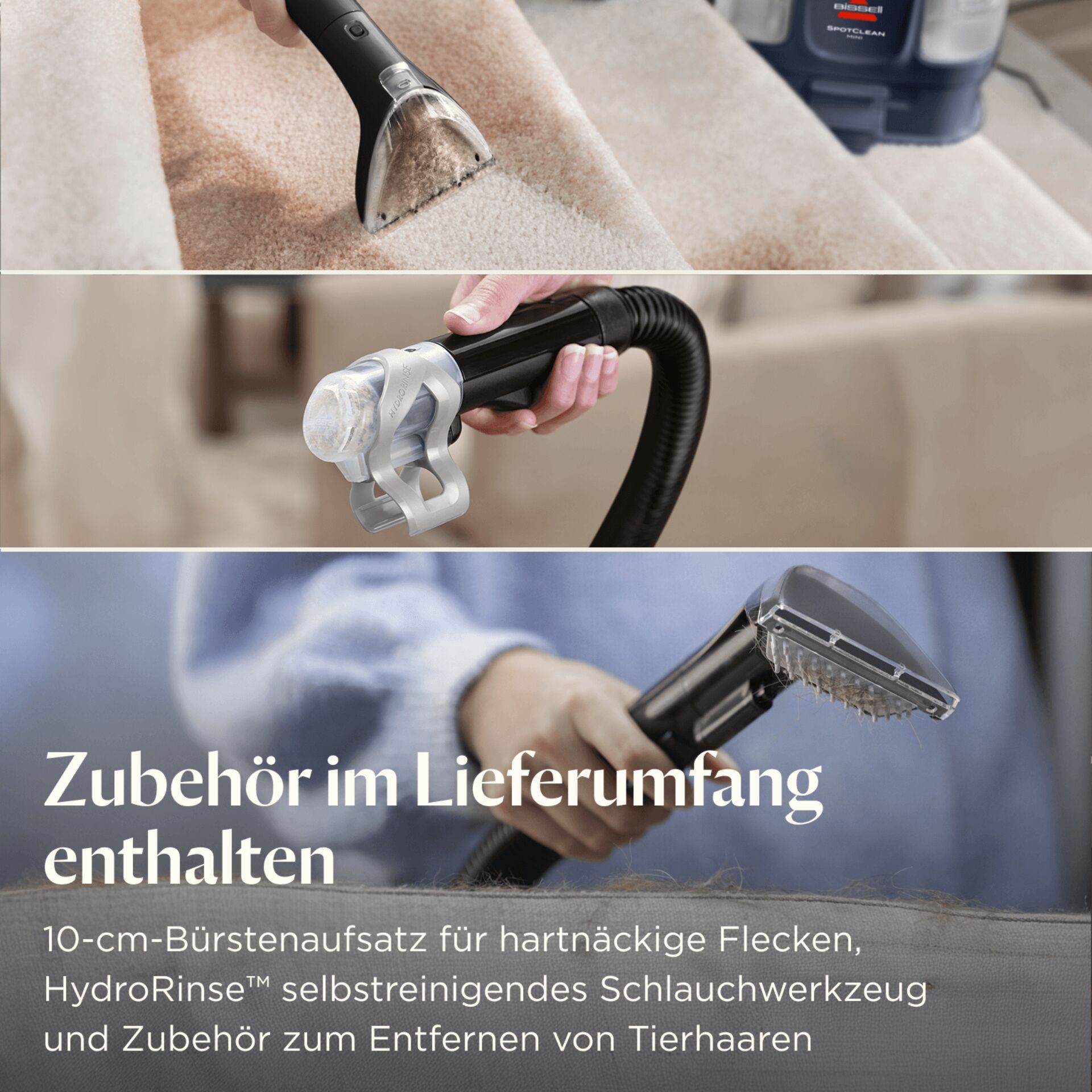 Reinigen, Person