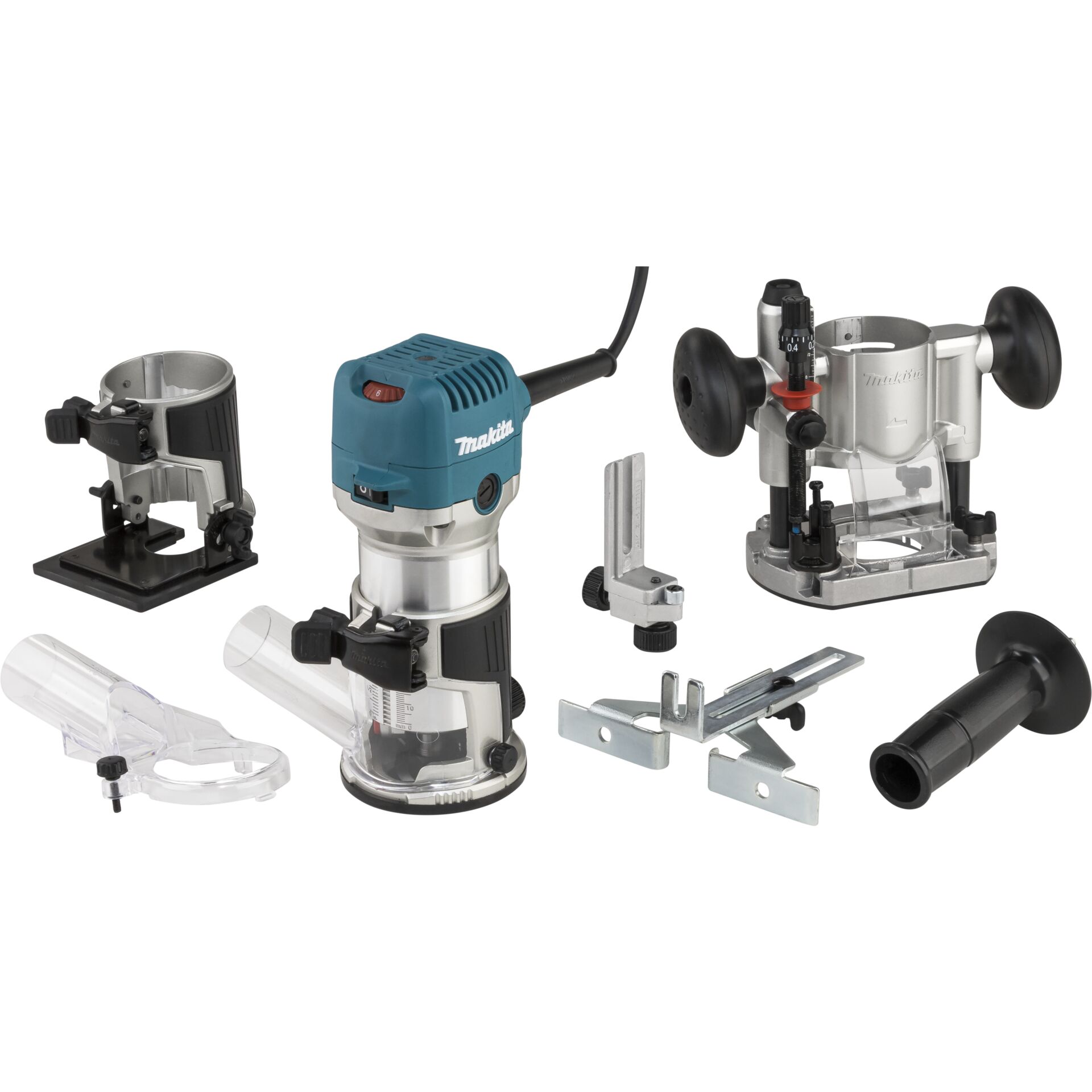 Makita RT0702CX2J  Multifunktionsfräse