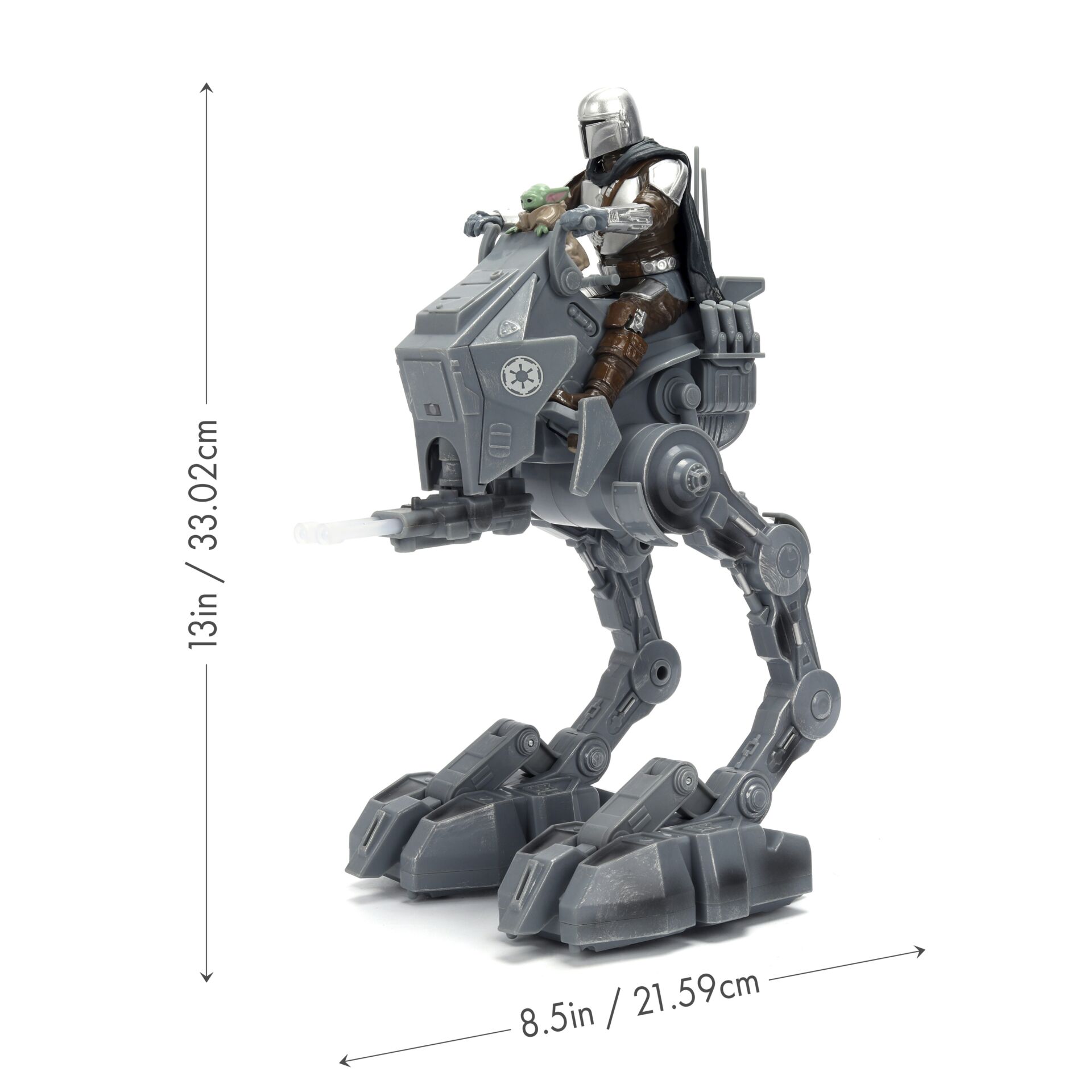 Star Wars, AT-AT rider, Figure, Gray vehicle, Futuristic armor