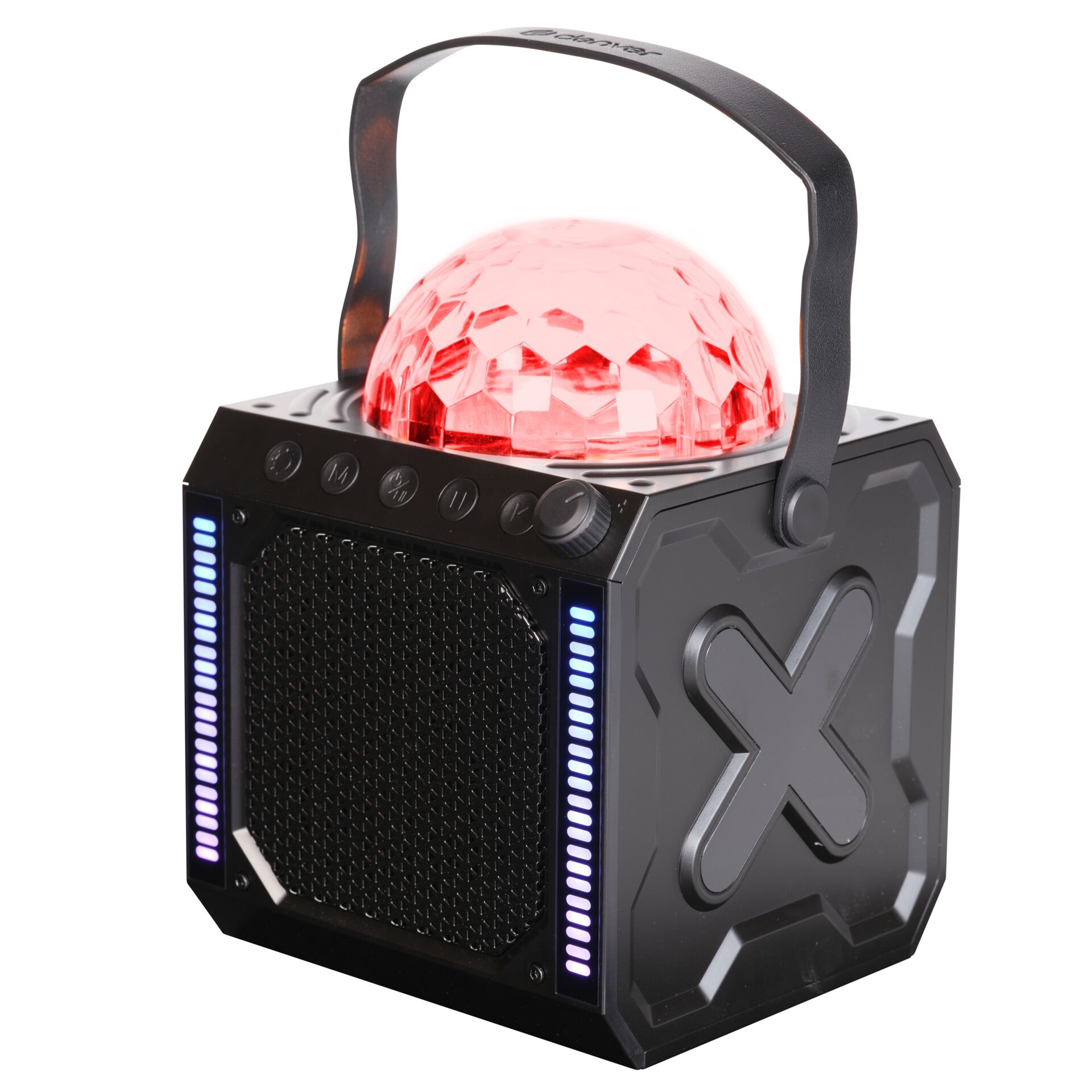 Lautsprecher, Lautsprecherbox, LED-Licht, Kaleidoskop, Tragetasche