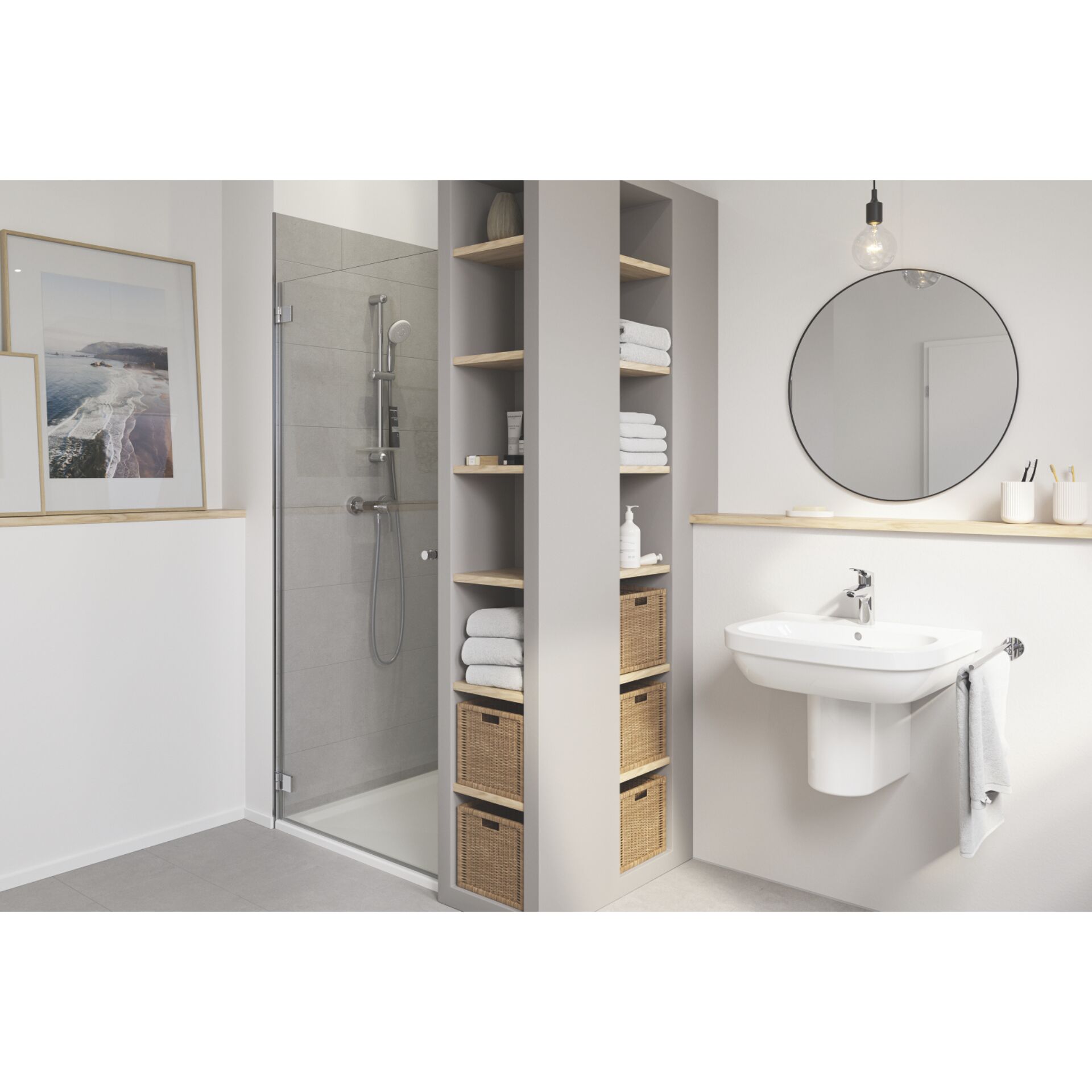 Ecke, Drinnen, Innenarchitektur, Sinken