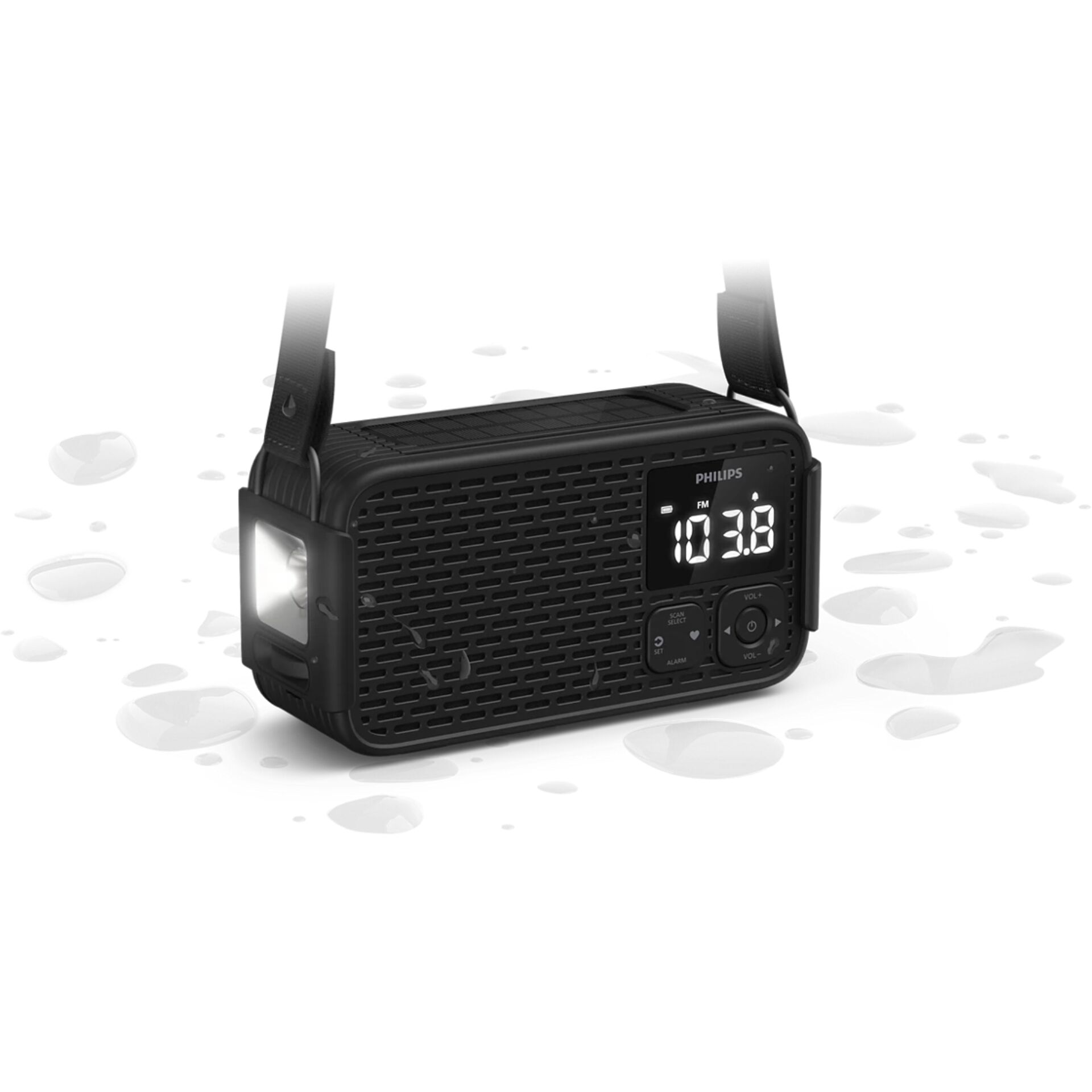 radio, Bluetooth, USB, Kompakt, LCD-Display
