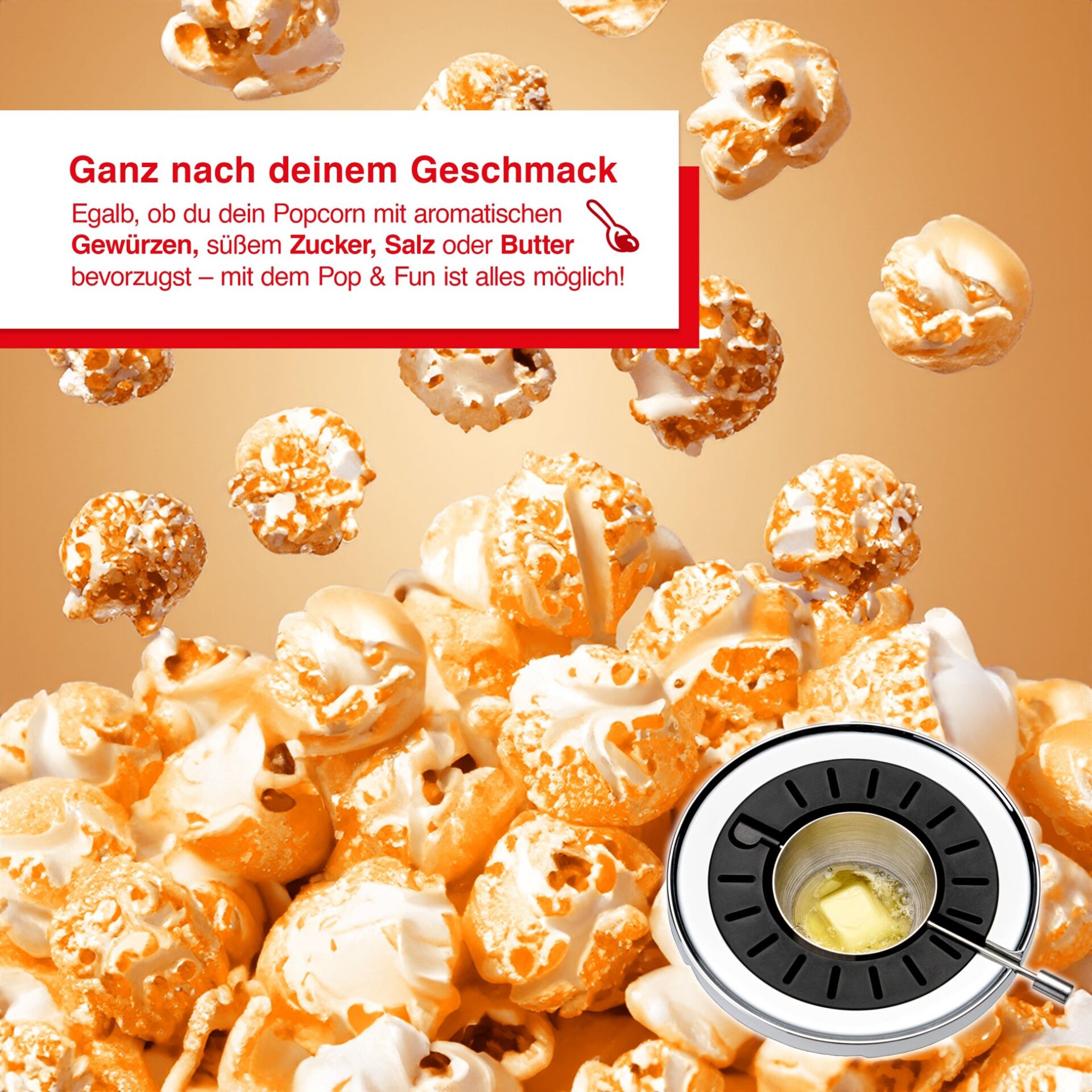 Essen, Popcorn, Essen, Popcorn