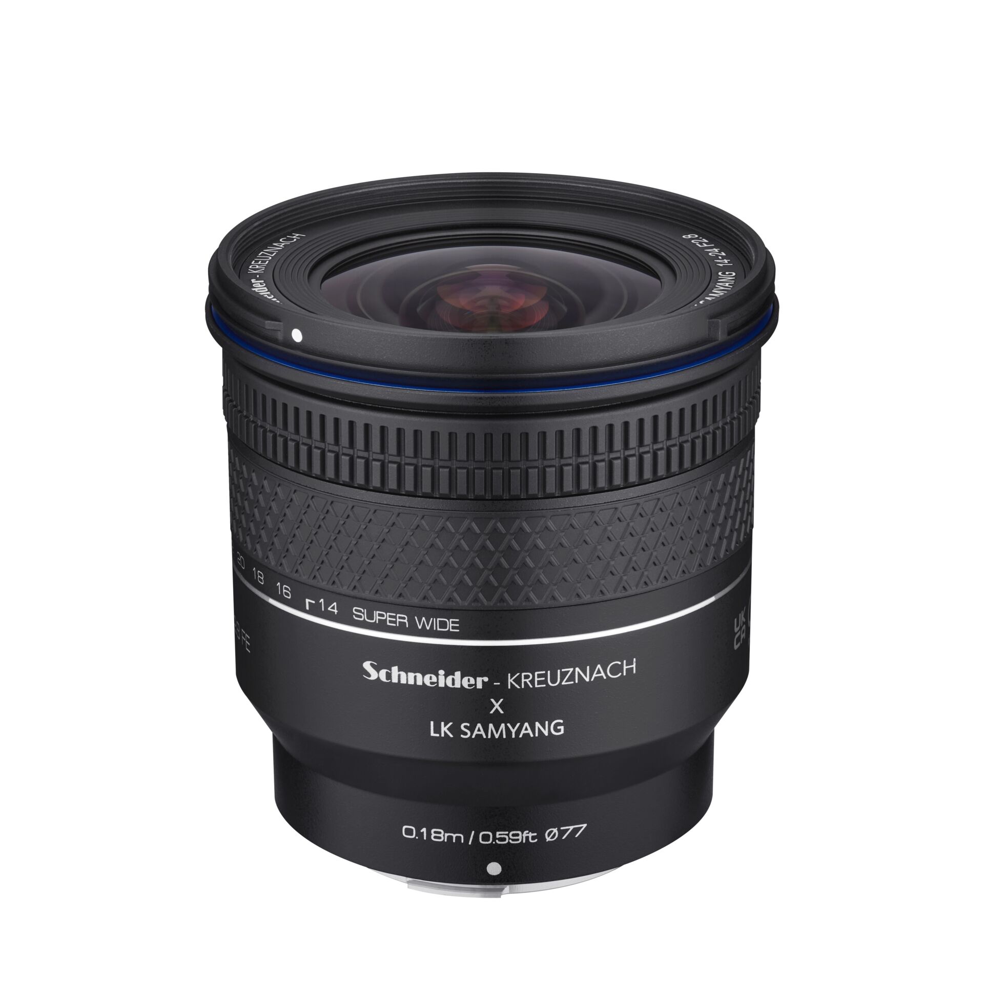 Kameraobjektiv, Weitwinkel, Blende F1.4, Schneider, LK Samyang
