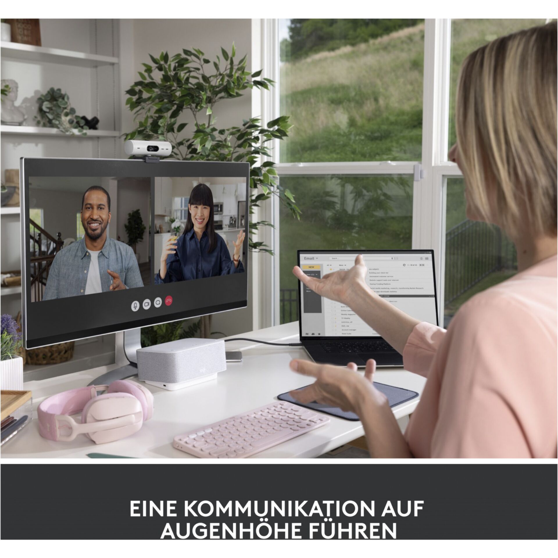 Computerausrüstung, Tabelle, Überwachen, Bildschirm, Computer-Tastatur