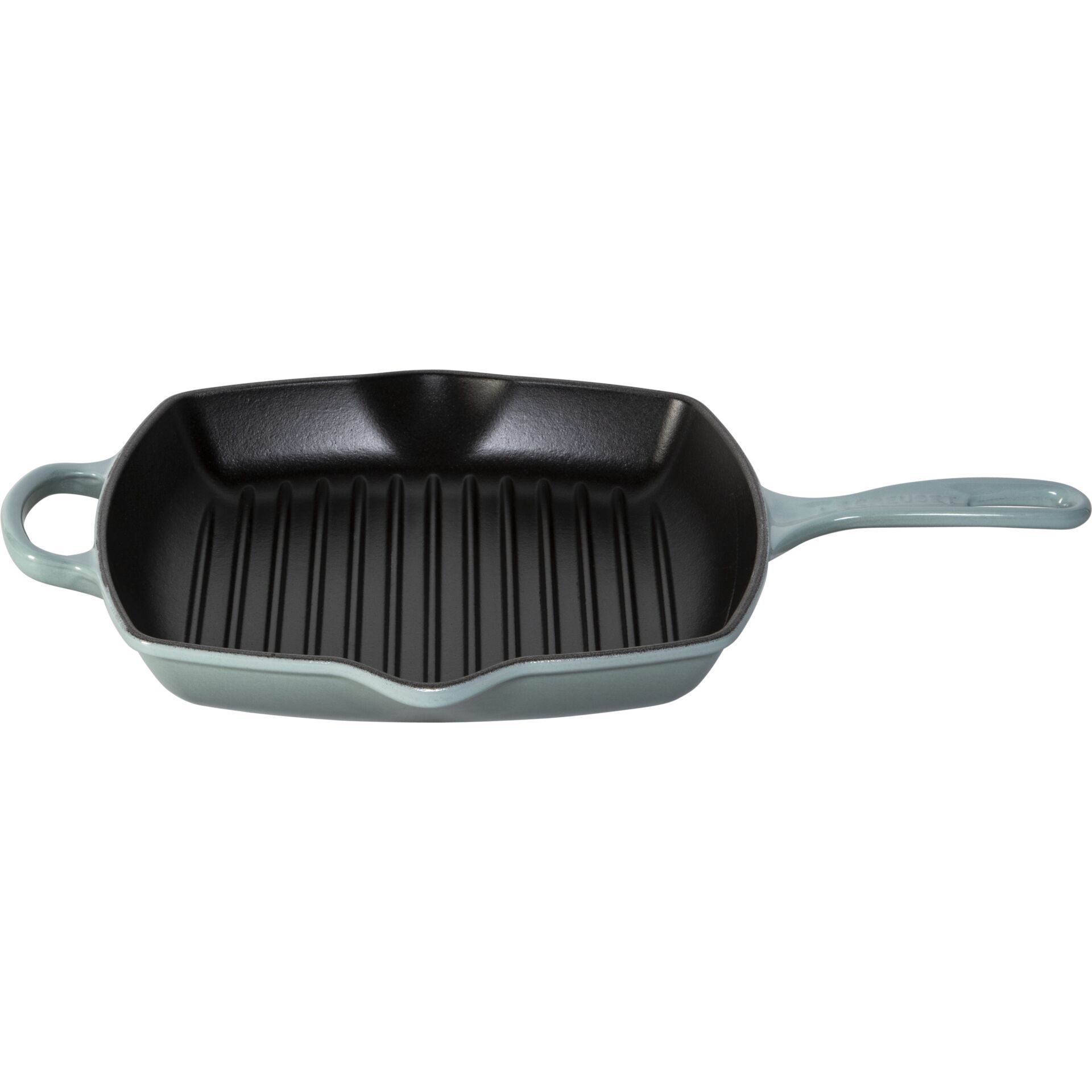grillpfanne, grillrost, stegpfanne, antihaft, metallisch-grün