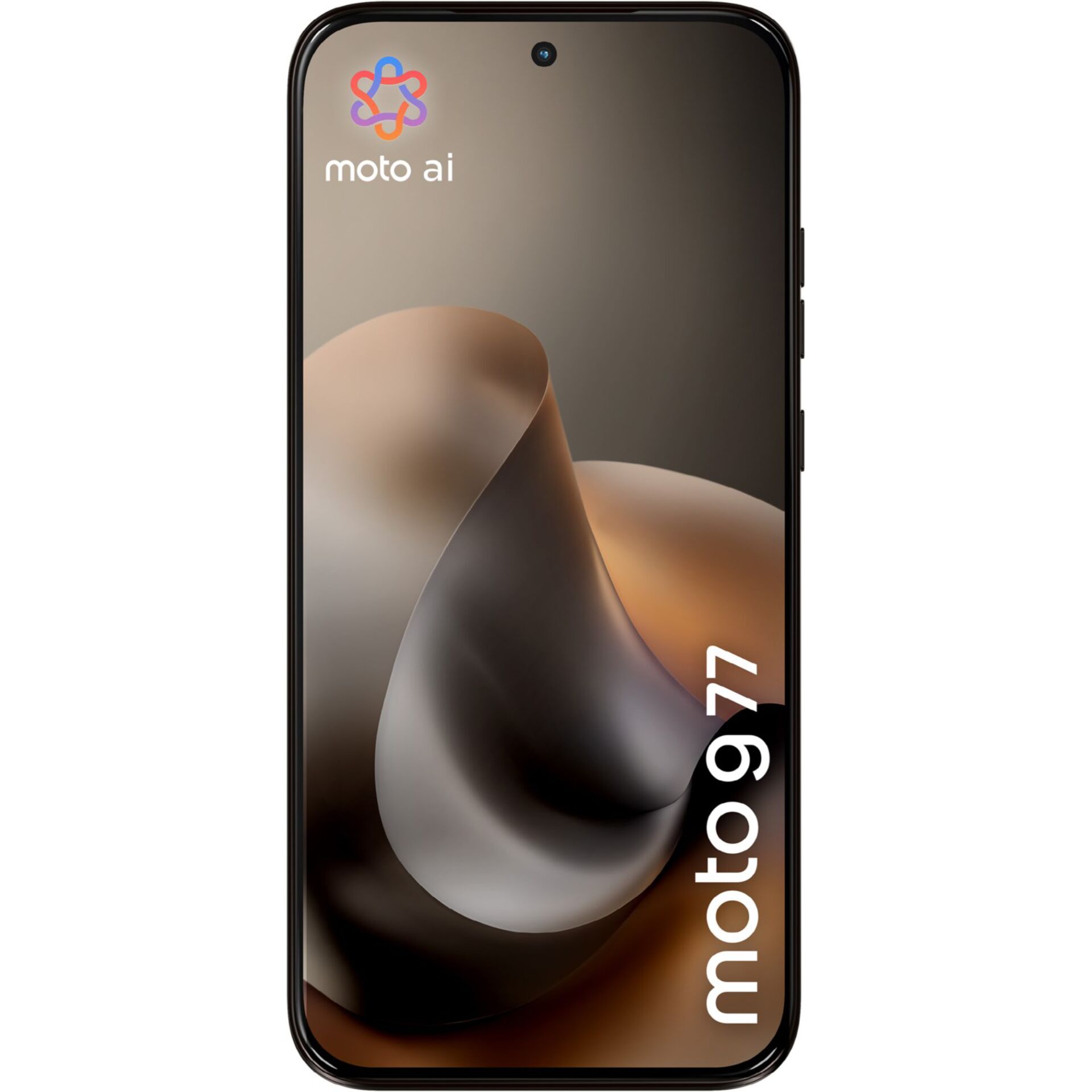 smartphone, mobiltelefon, glasfront, randloses-display, moto ai