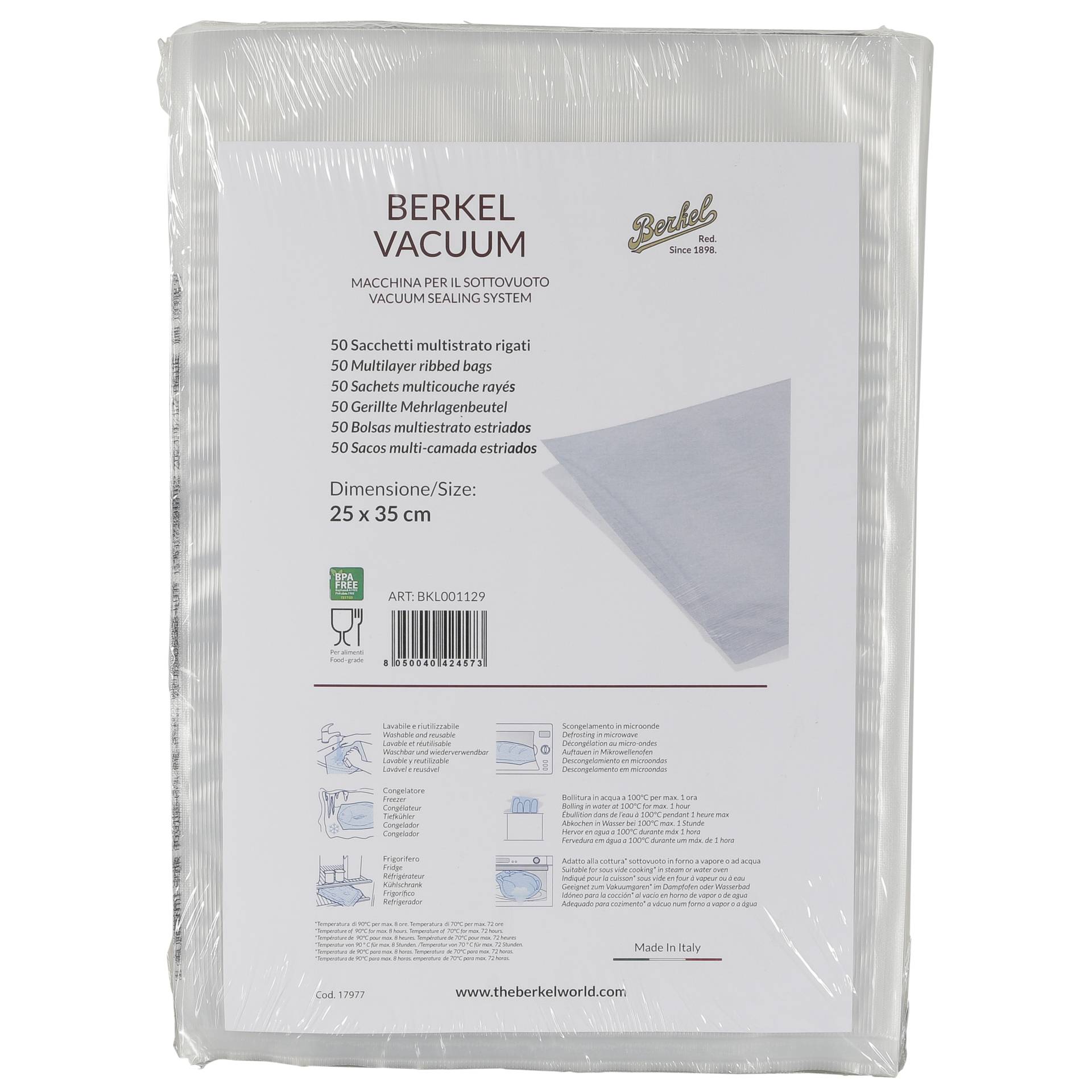 Berkel Vacuum Beutel 25x35 cm