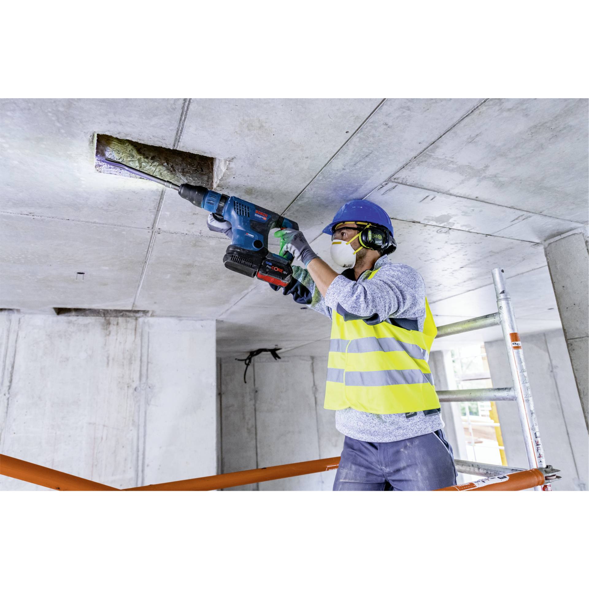 Person, Arbeiter, Gerät, Elektrische Bohrmaschine, Werkzeug