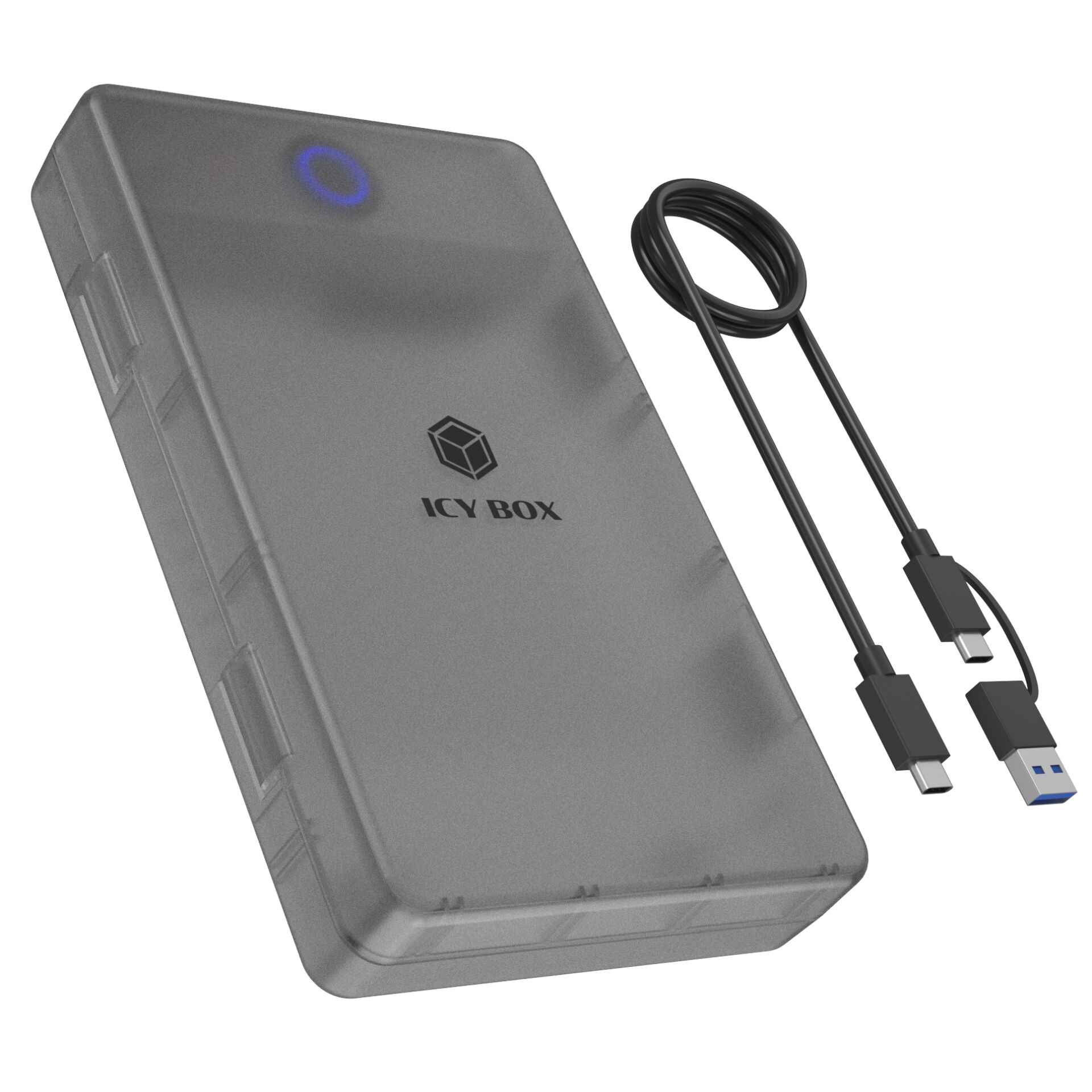 power bank, externe Batterie, usb-c, usb-a, icy box