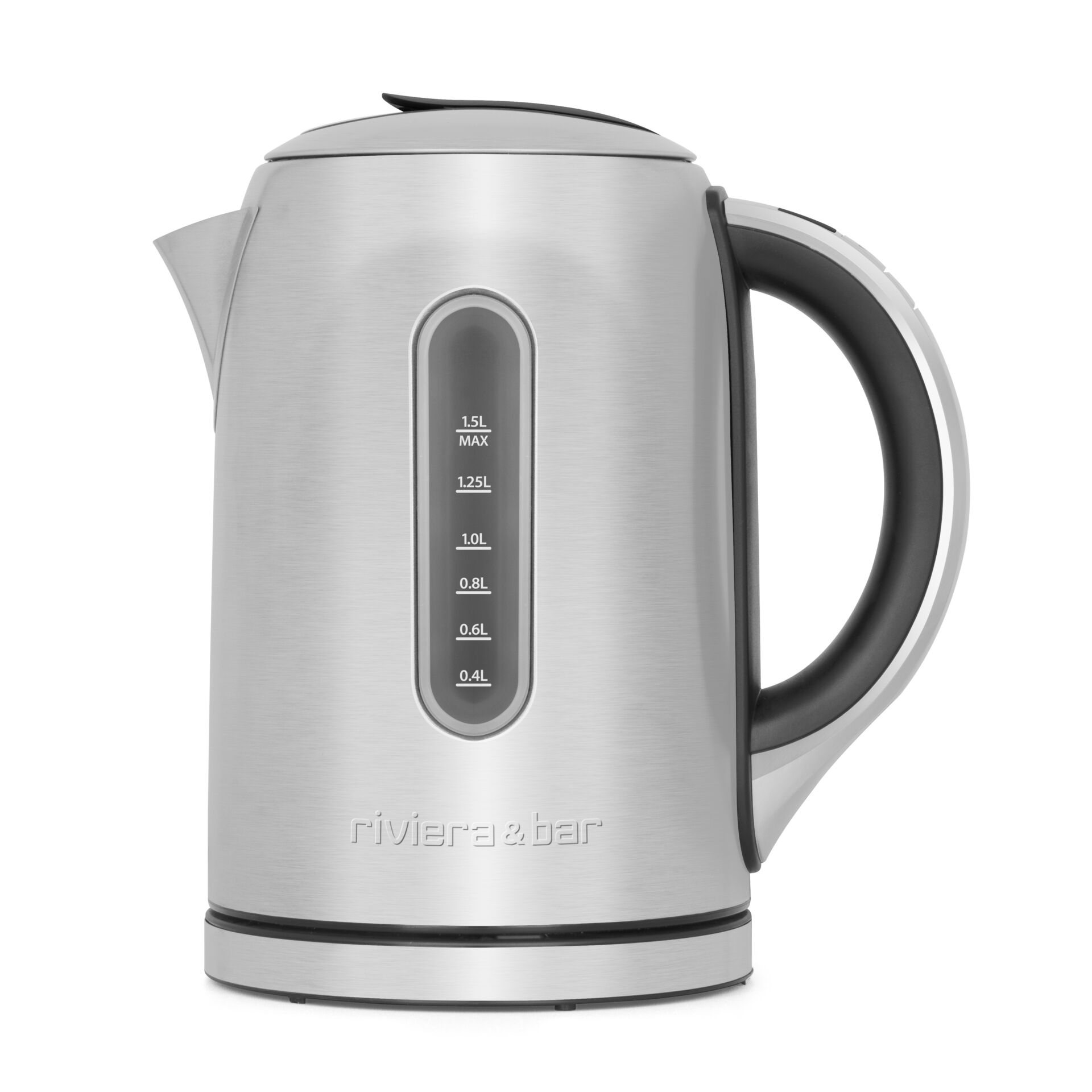 Kessel, Wasserkocher, Edelstahl, Glasfenster, Kapazität 1.5L