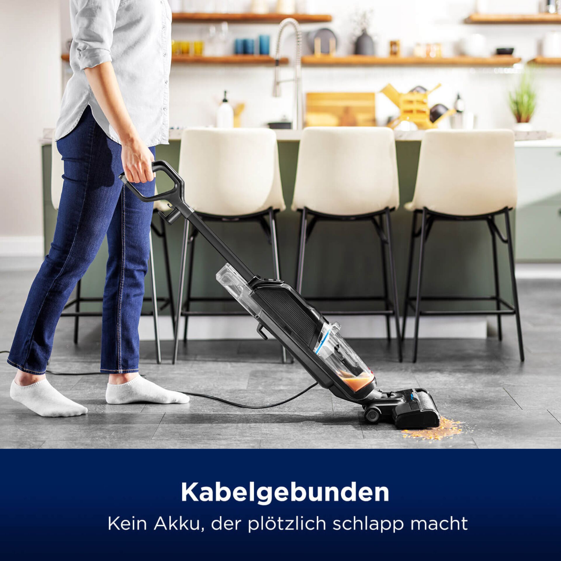 Reinigen, Person