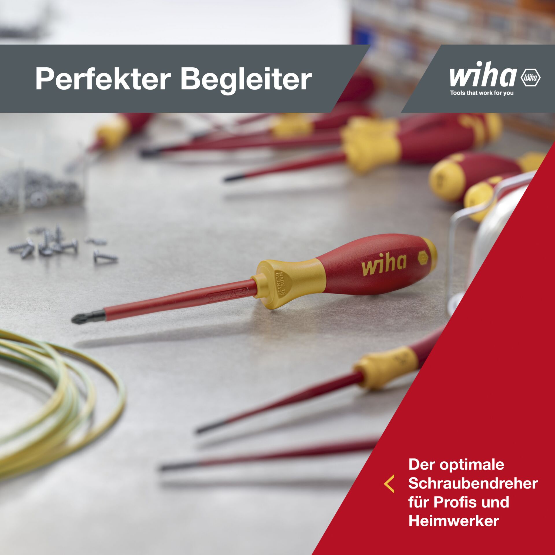 Gerät, Schraubenzieher, Werkzeug