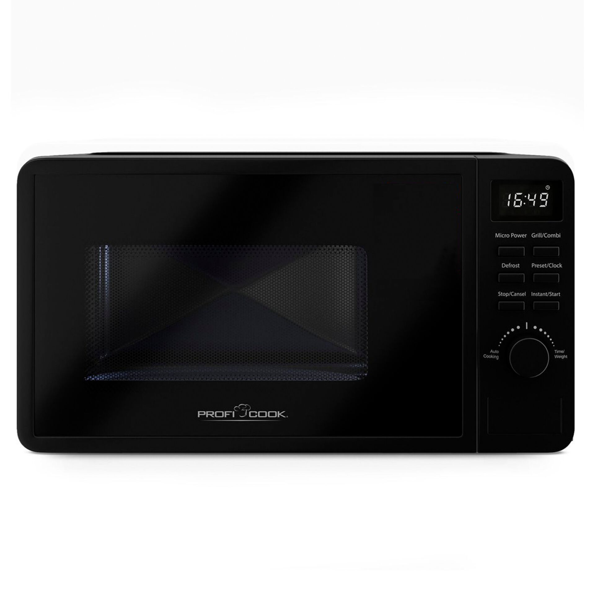 Mikrowelle, Küchengerät, Schwarz, Digitaldisplay, Grill-/Kombi-Funktion