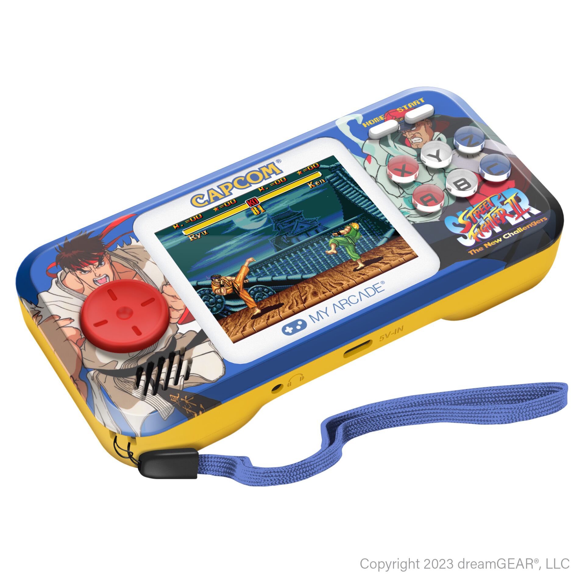 handheld-konsole, Gaming-Gerät, Arcade, Street Fighter, tragbar