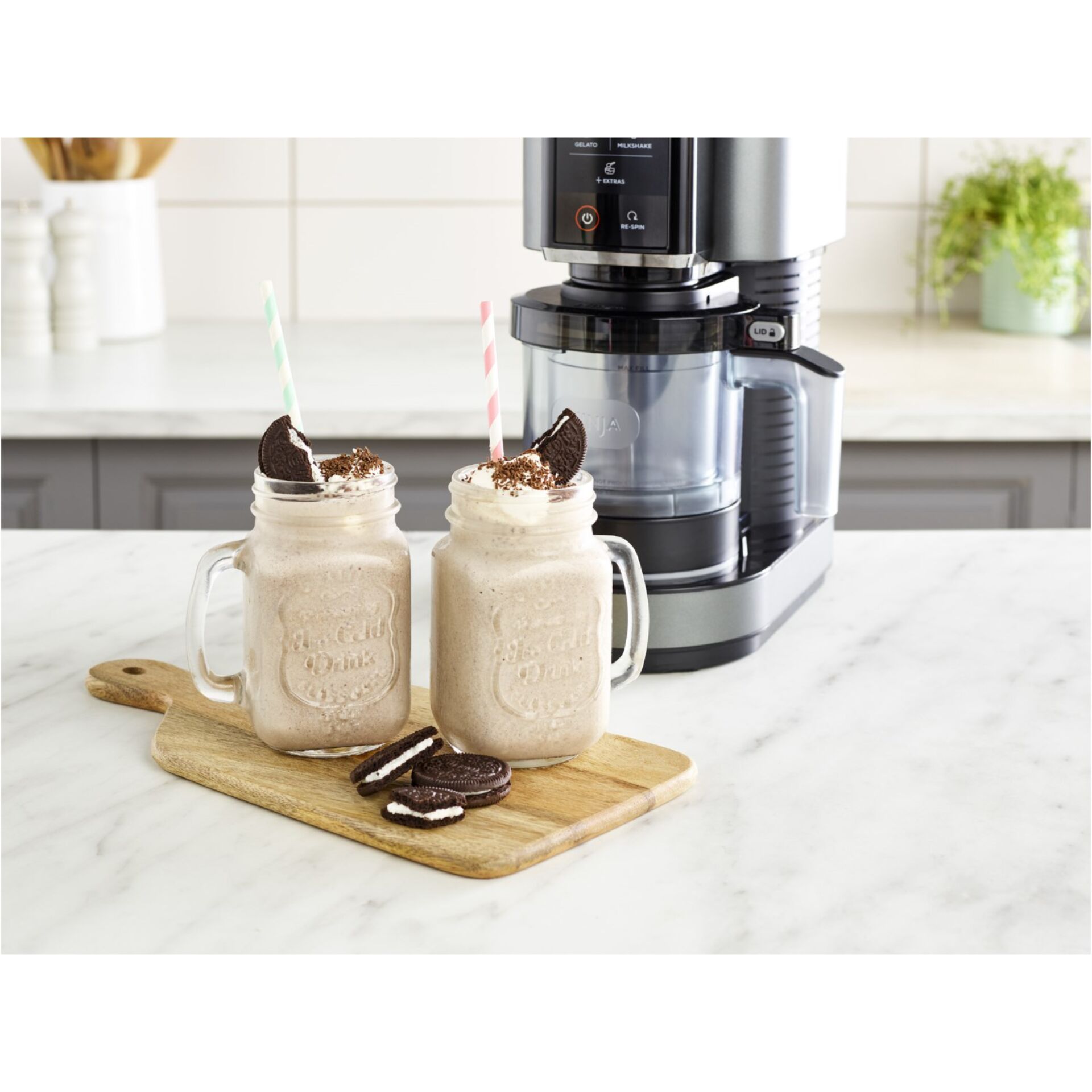 Joghurt-Smoothie, Shakes, Kaffeemaschine, Mixer, Oreo