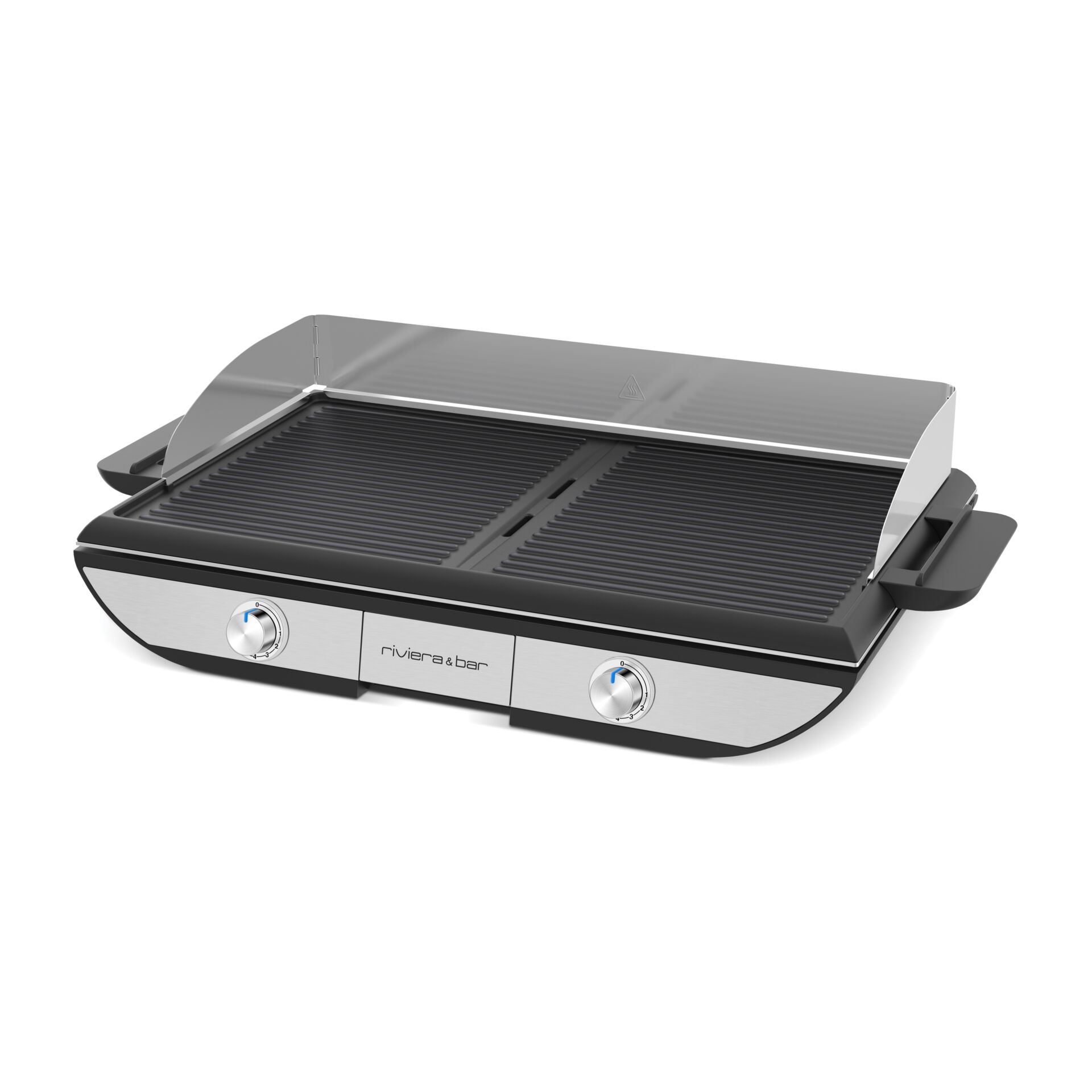 Grillplatte, Grill, Elektrogrill, Riviera&Bar, Doppelgrill