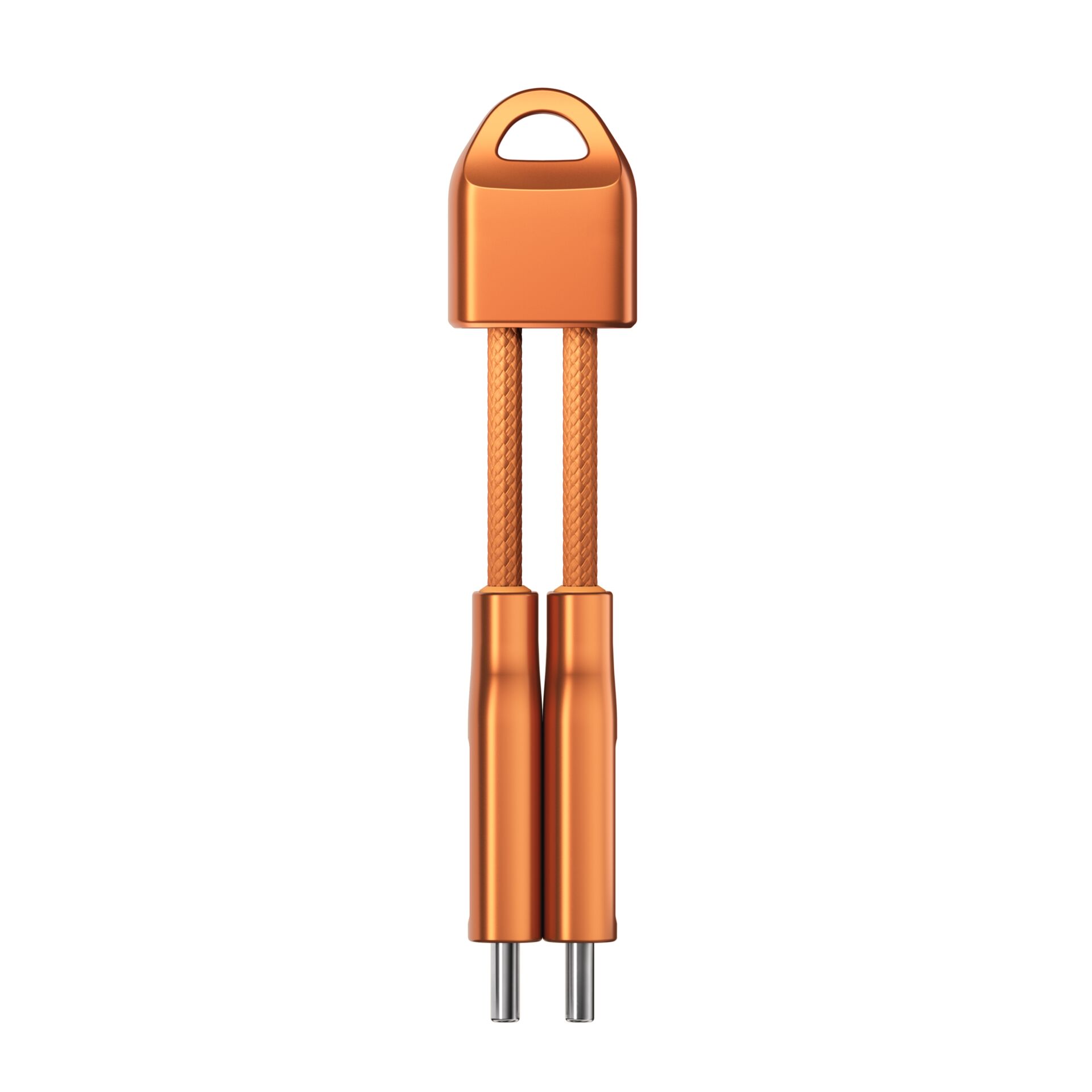 Kabel, Steckverbinder, Gleitdraht, Kupfer, orange