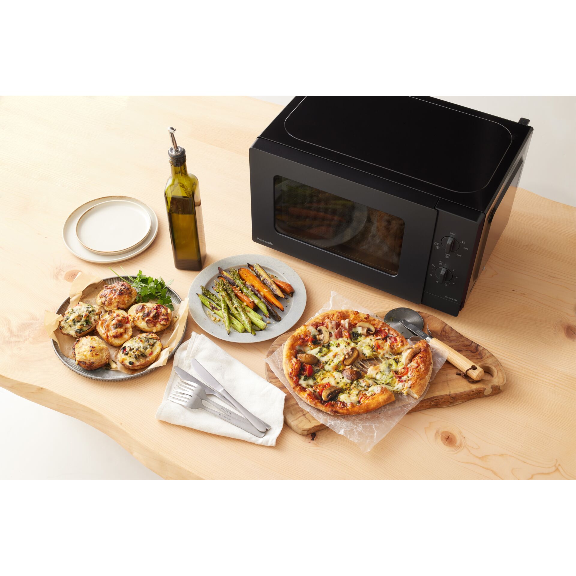 Mikrowelle, Pizza, Haltbar, Korb, Essen