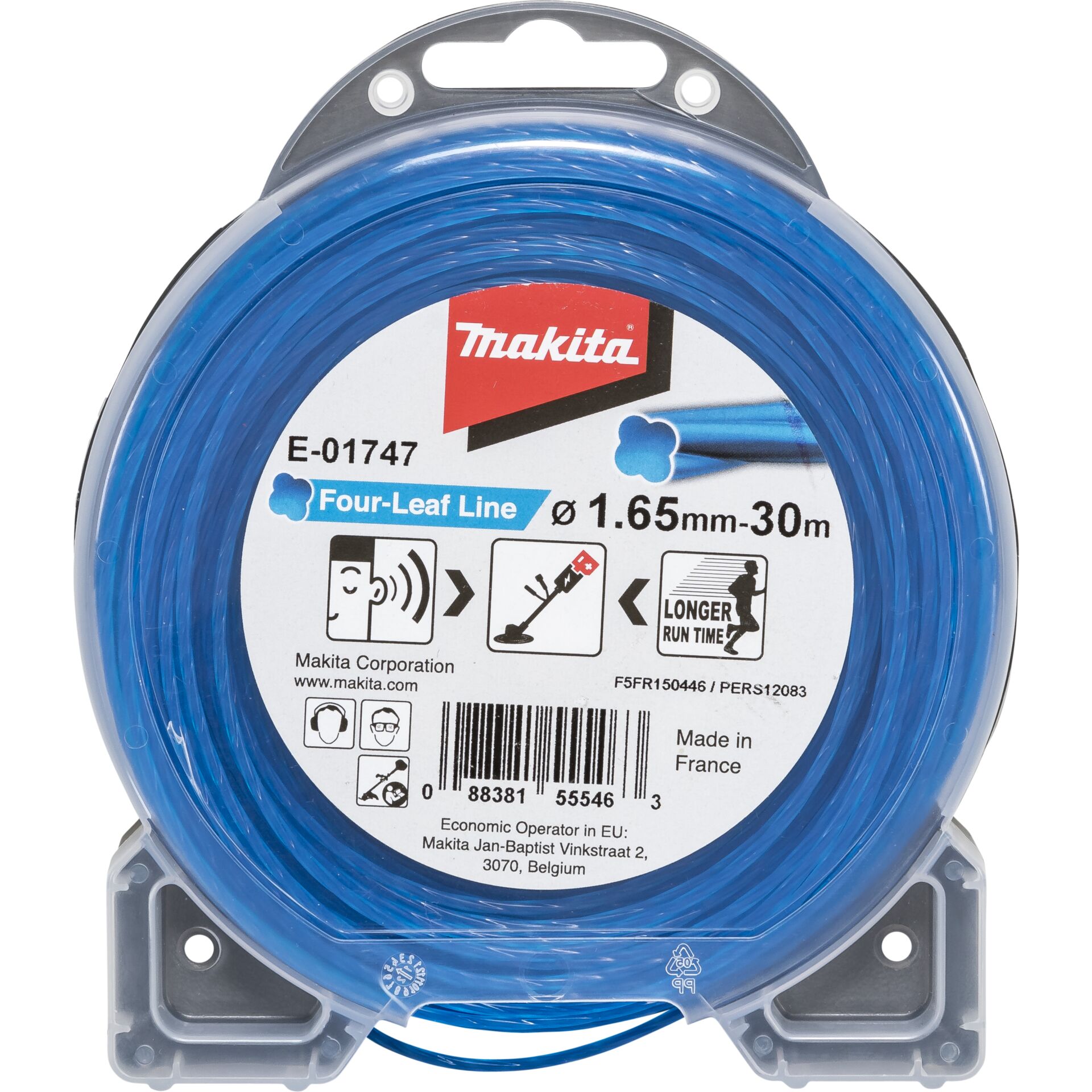 Makita E-01747  Mähfaden Four Leaf 1,65mmx30m
