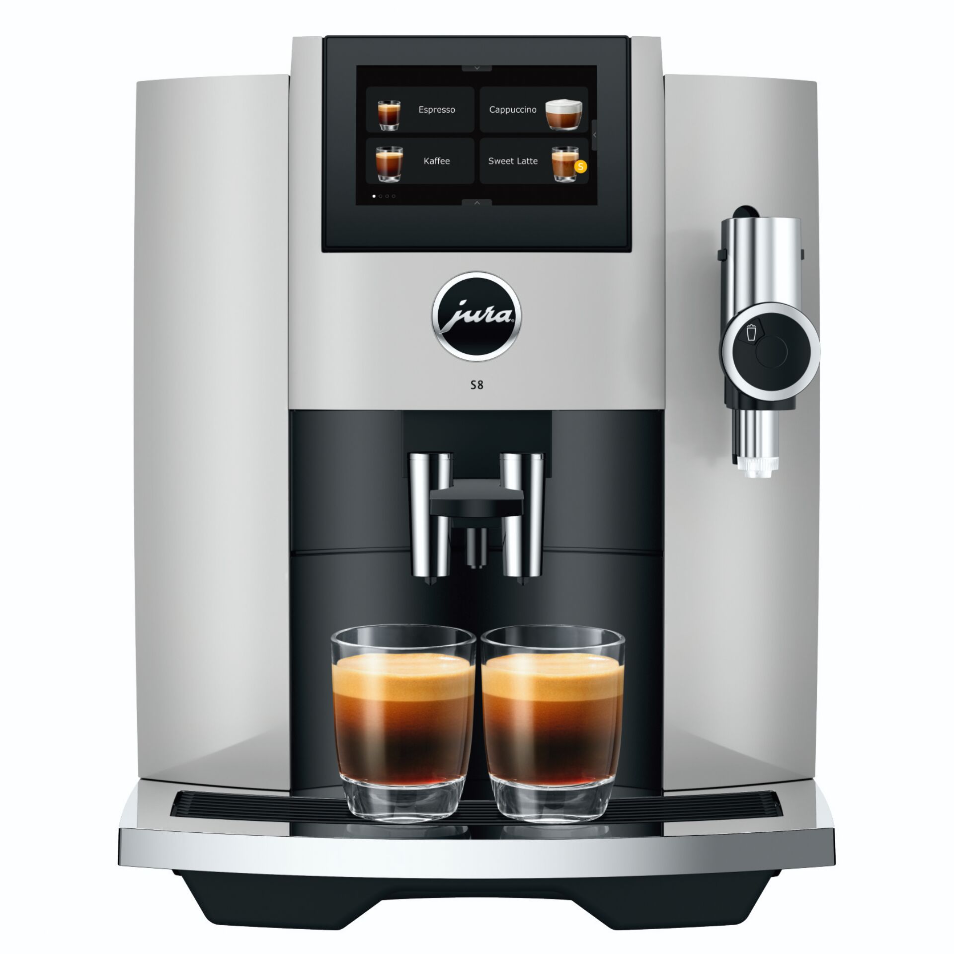 Espresso machine, Kaffeemaschine, S8, Brews system, Tassenanschluss
