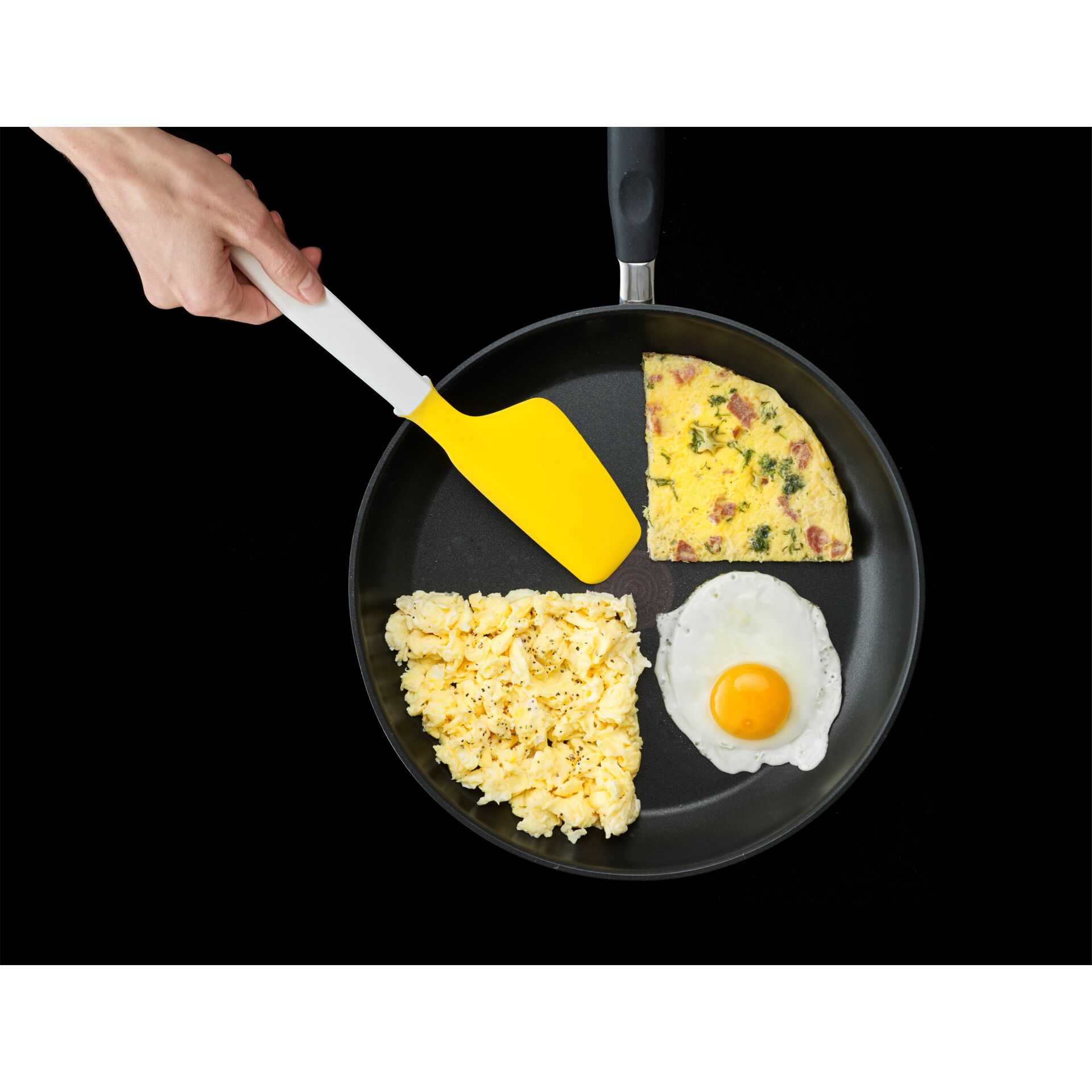Utensil für die Küche, Spatel, Essen, Pizza, Ei