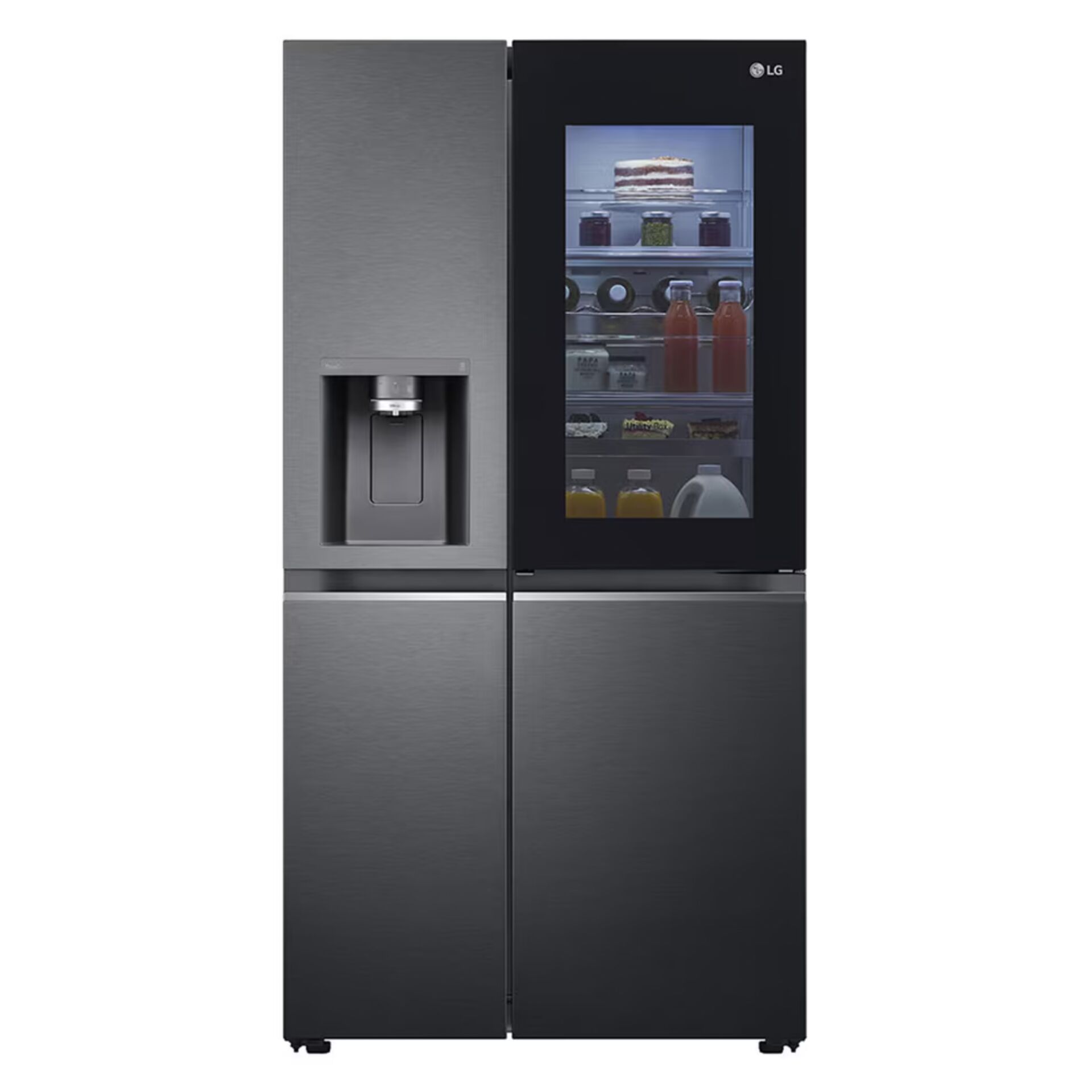 Kühlschrank, Seitenanschluss-Kühlschrank, Stahl, Energieeffizienz, Gefrierfach