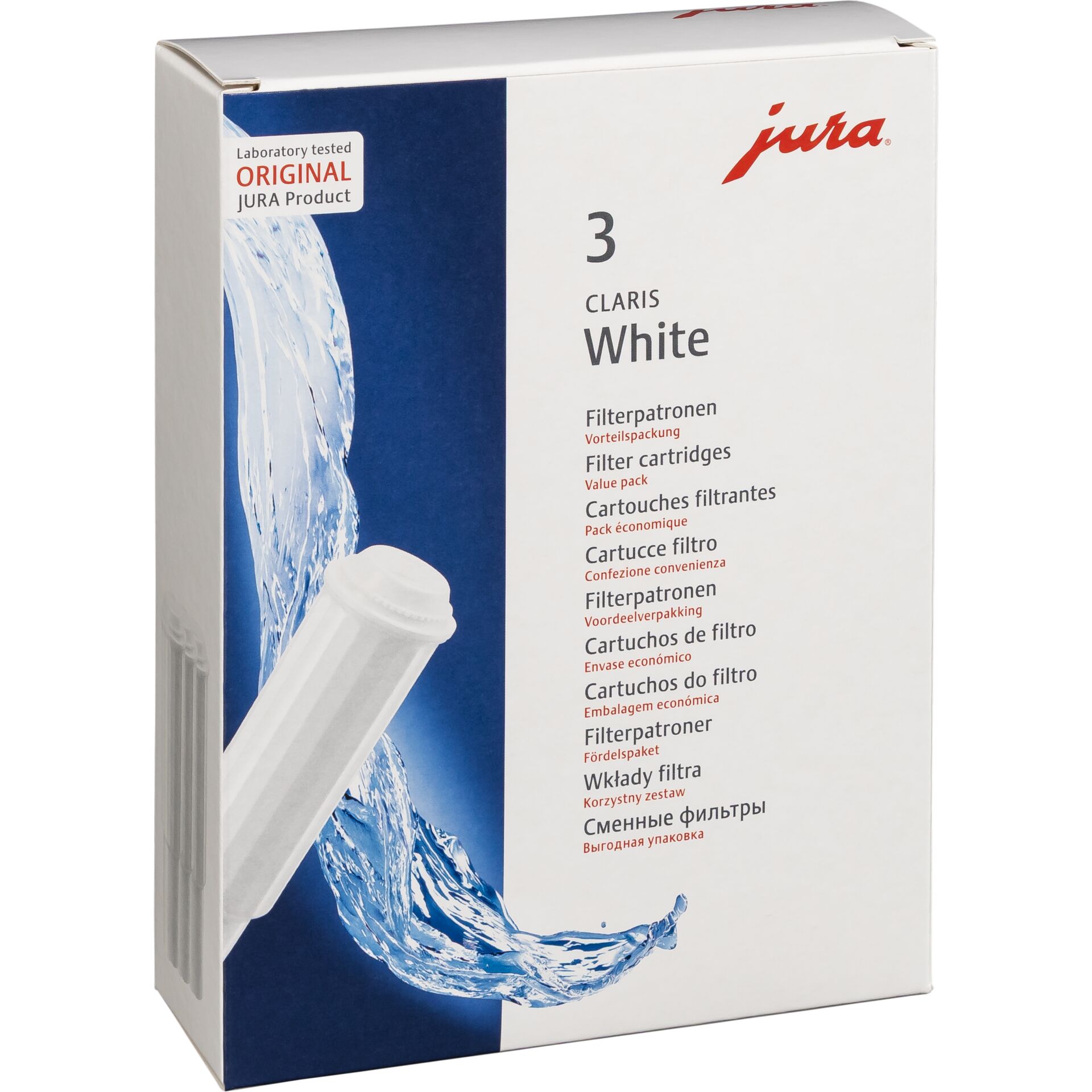 Filterkartuschen, Weiß, Vorteilspack, Original, Jura