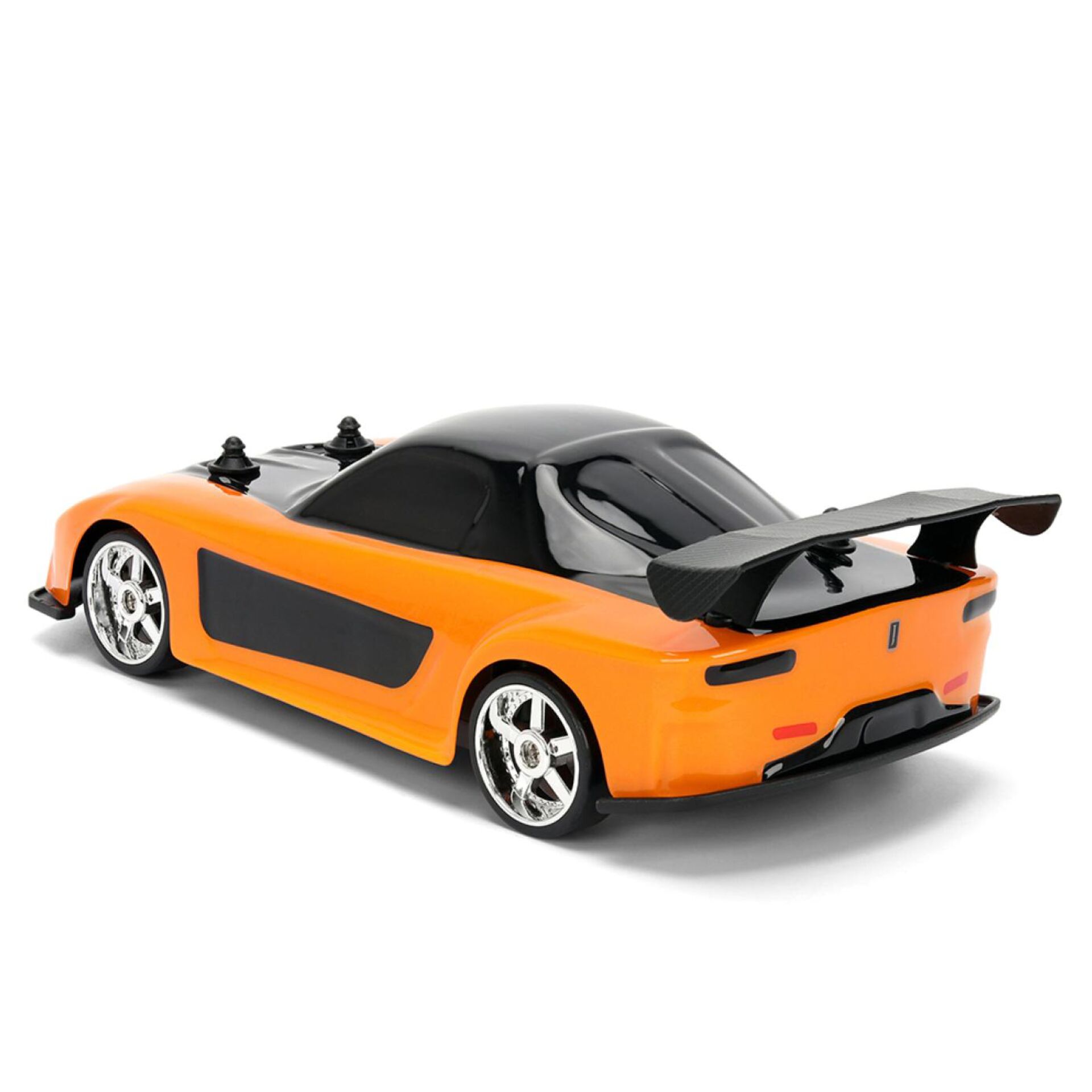 Sportwagen, Orange, Grau/Schwarz, Spoiler, Karossierie (Modell)