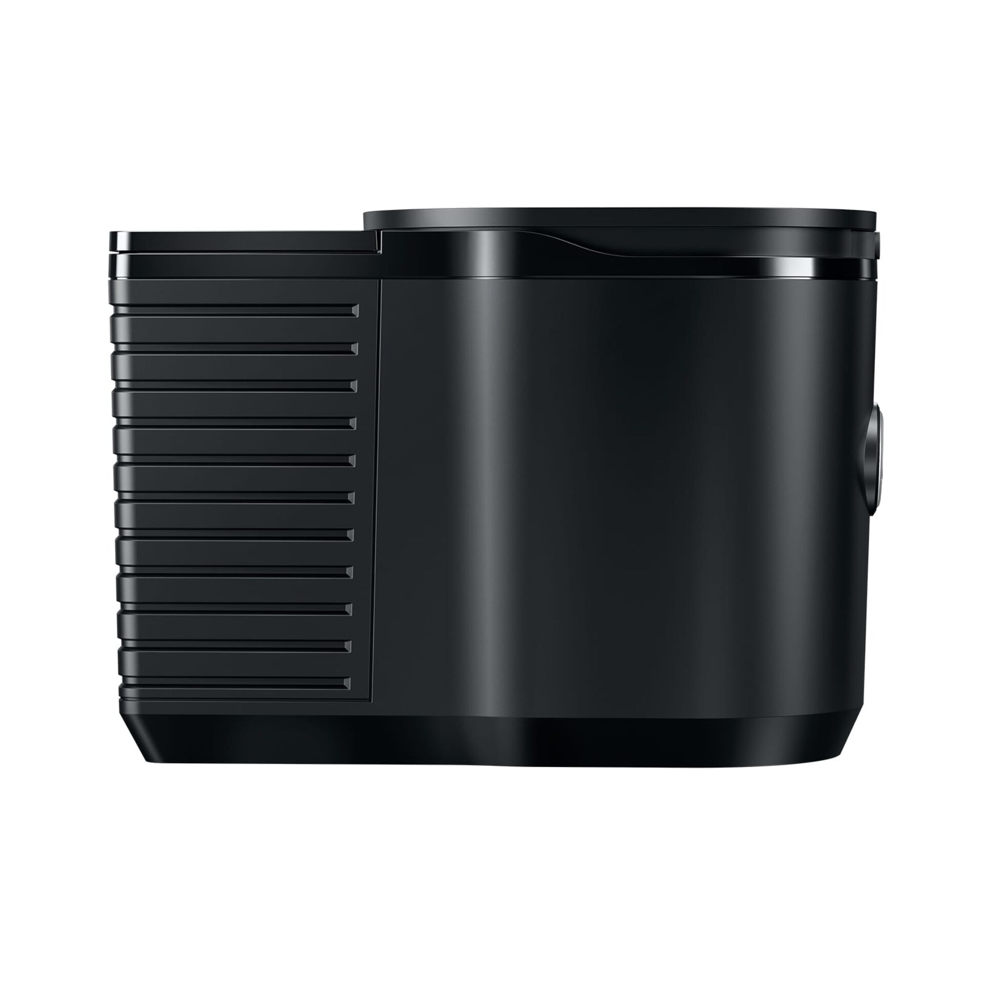 Toaster, Schwarz, Gerippte Seite, Kompaktes Design, Seitlicher Einstellknopf