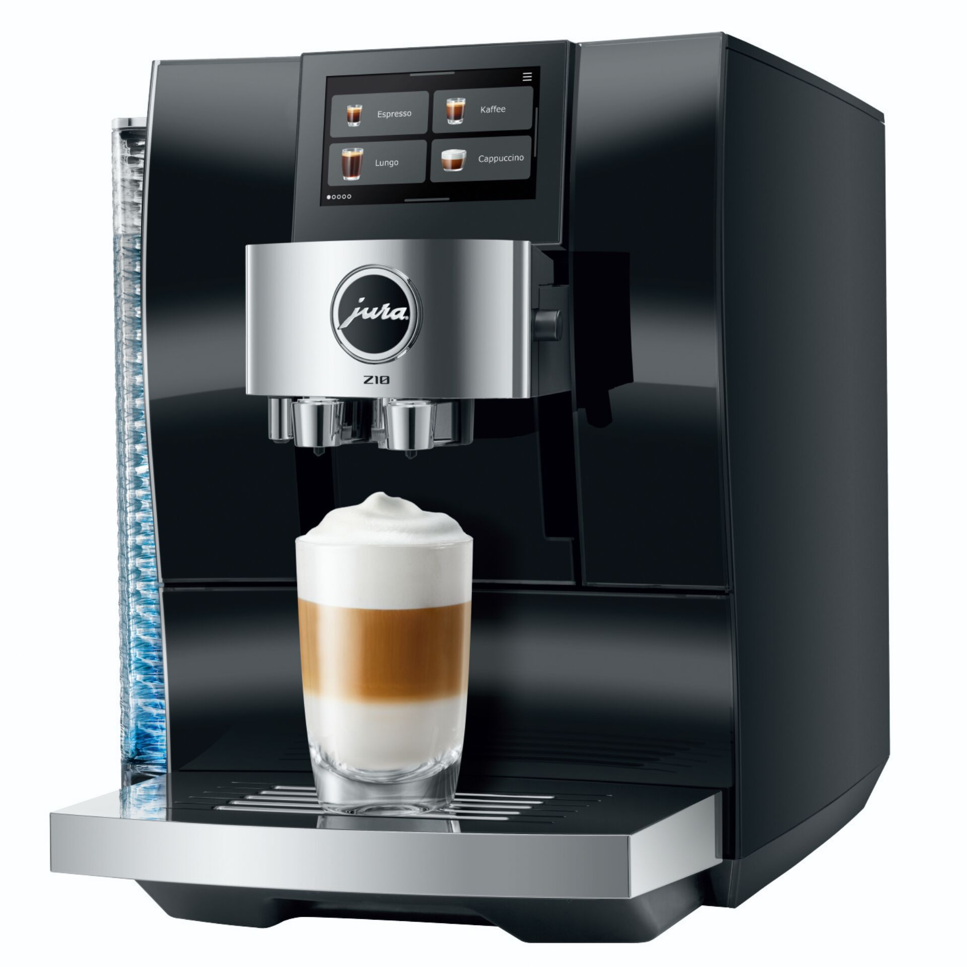 Kaffeeautomat, Espressomaschine, Milchschaum, Kaffeegetränk, BedienfeldTouch