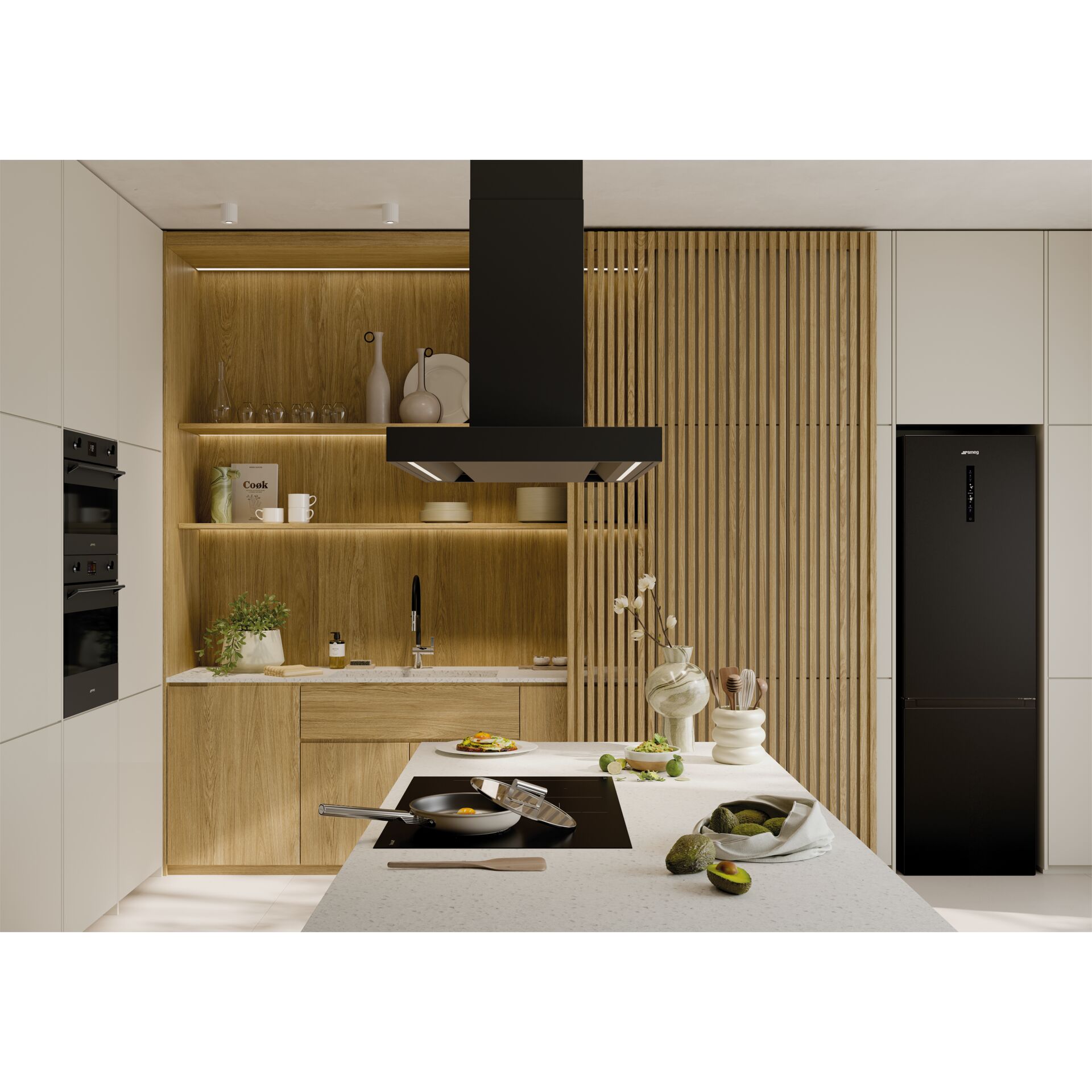 Drinnen, Innenarchitektur, Holzpaneele, Küche