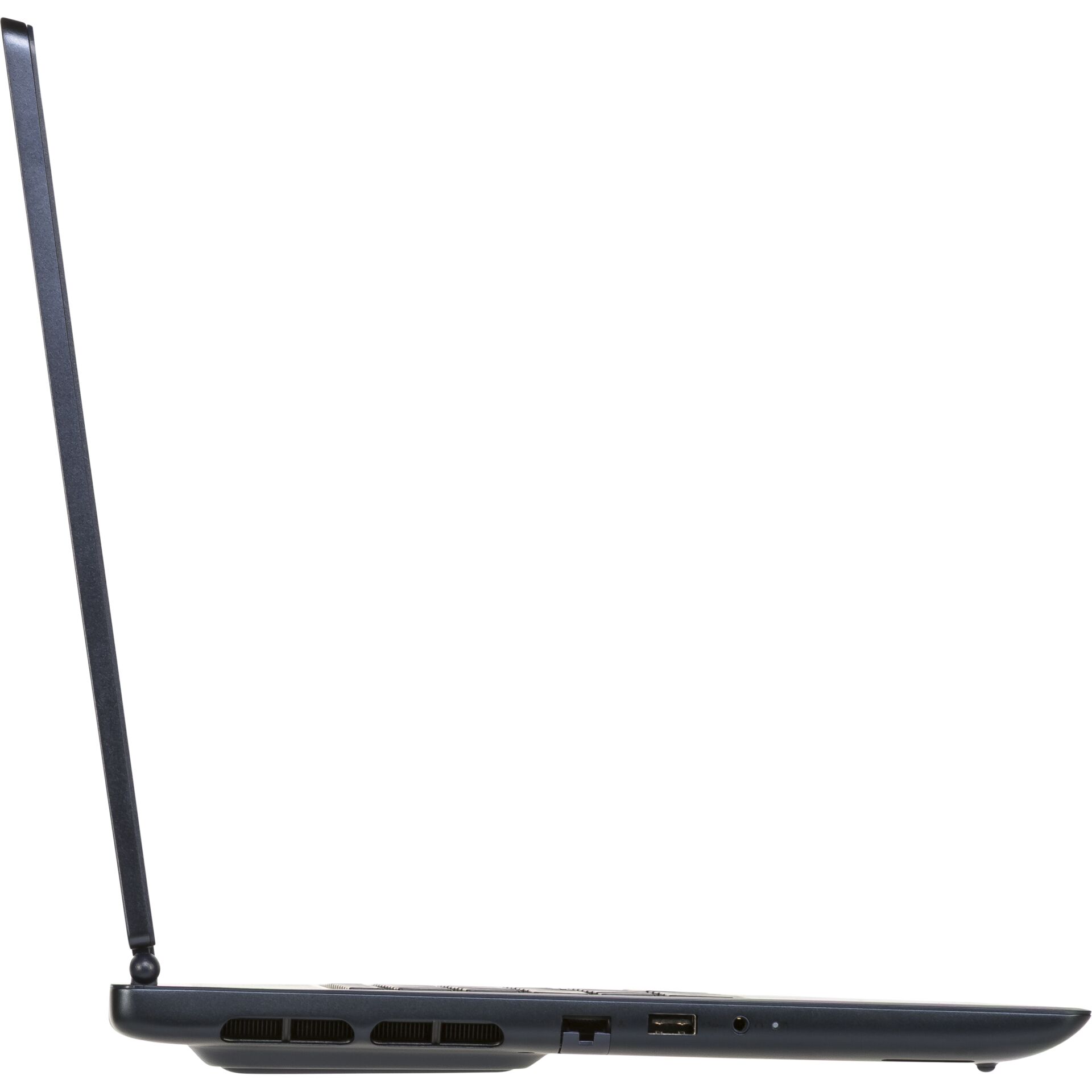 Laptop, Blau, Schlank, Scharnier, Ports, Laptop, LED-Hinge, USB-Anschlüsse, Schlankes Profil, Standfunktion