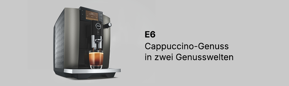 Espressomaschine, Kaffeemaschine, Cappuccino, Milchschaum, E6