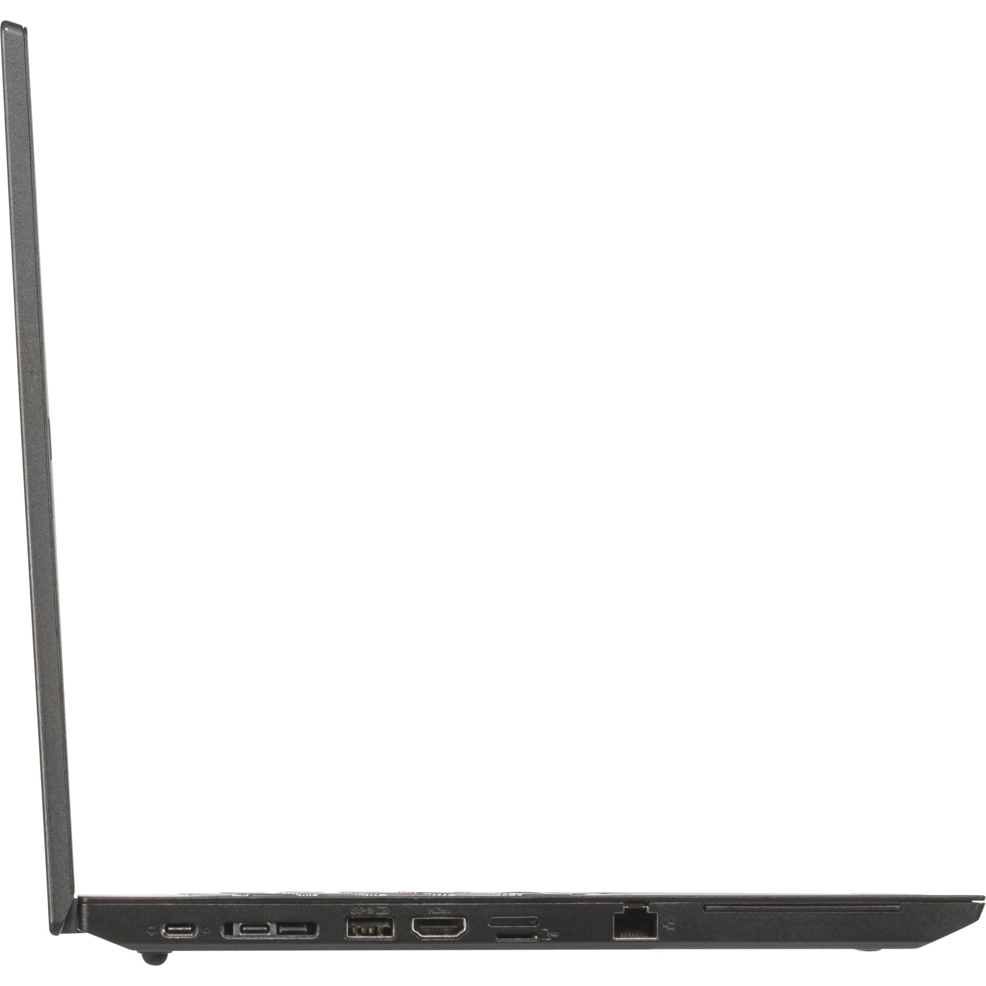 laptop, Seitenansicht, Anschlüsse, HDMI, USB-C